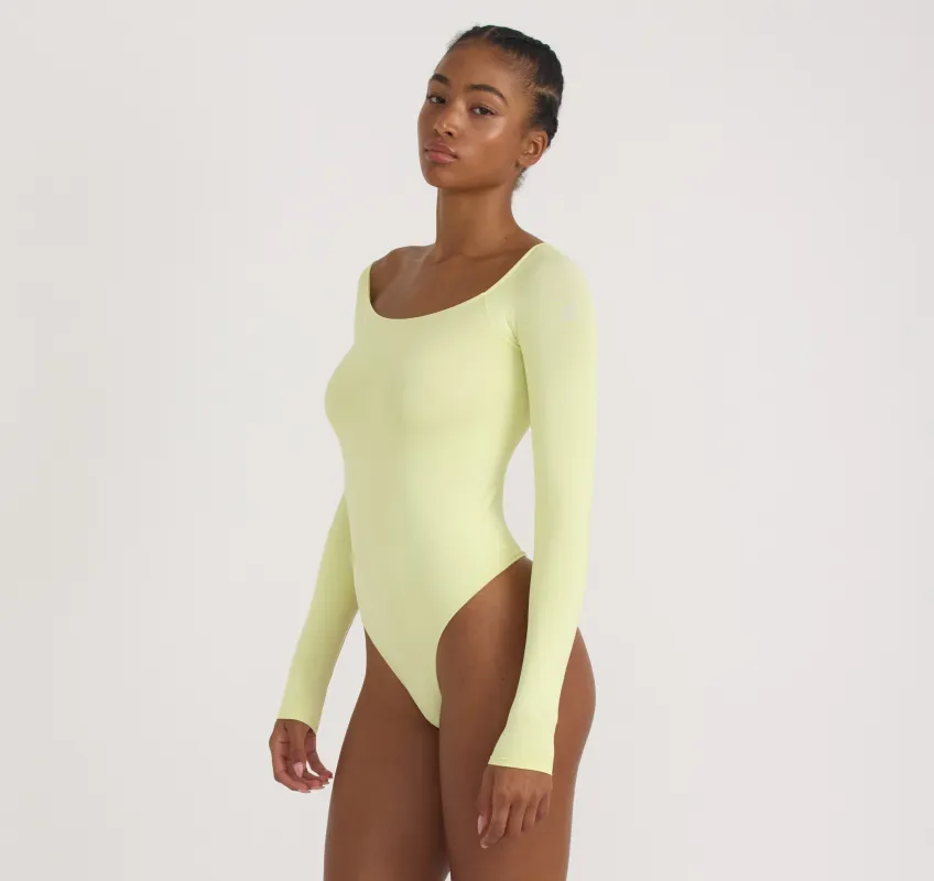 Smooth Off-Shoulder Bodysuit sold by Organic Basics