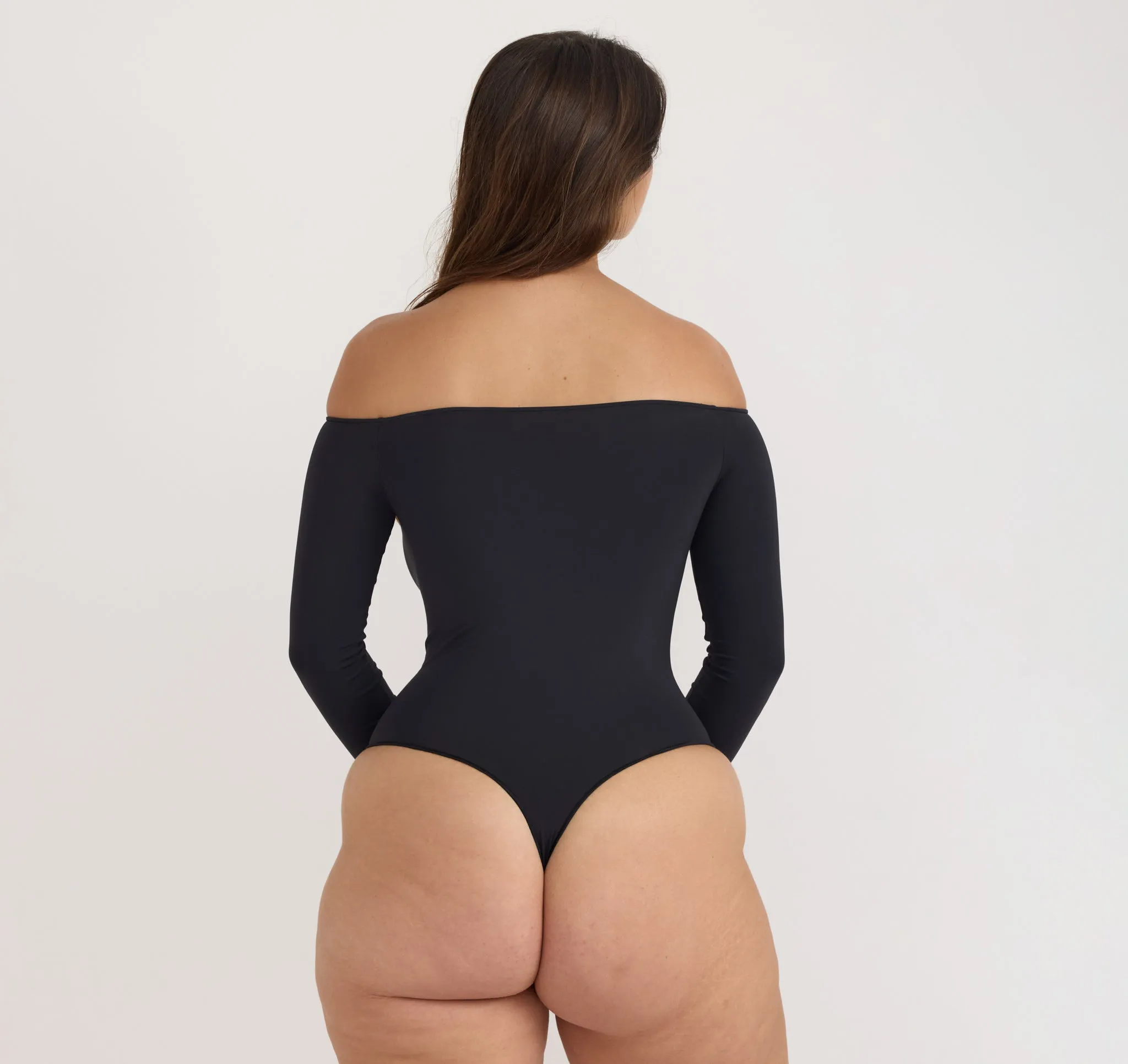 Smooth Off-Shoulder Bodysuit sold by Organic Basics product image thumbnail 4