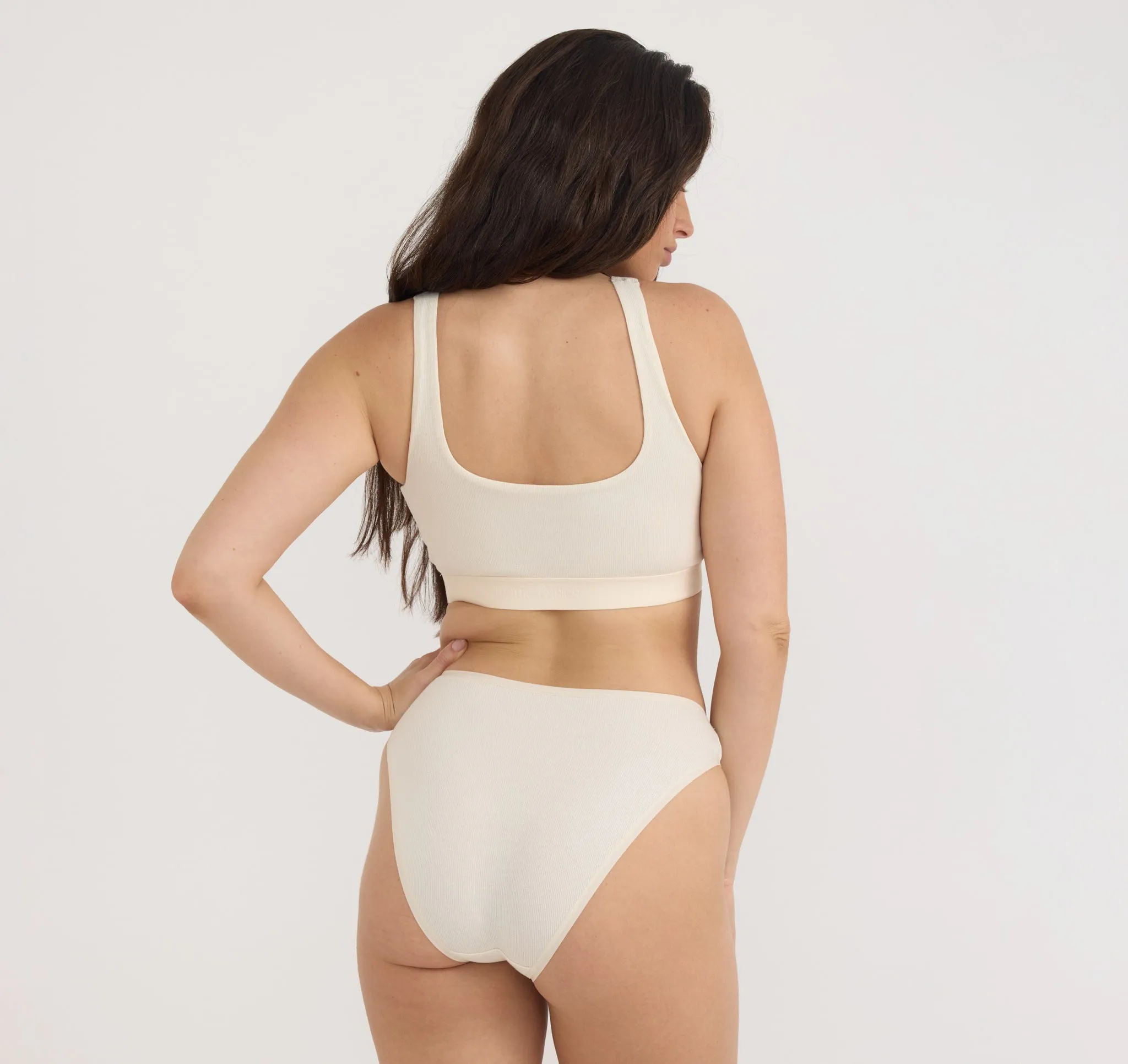 Core Rib High-Leg Briefs sold by Organic Basics product image thumbnail 3
