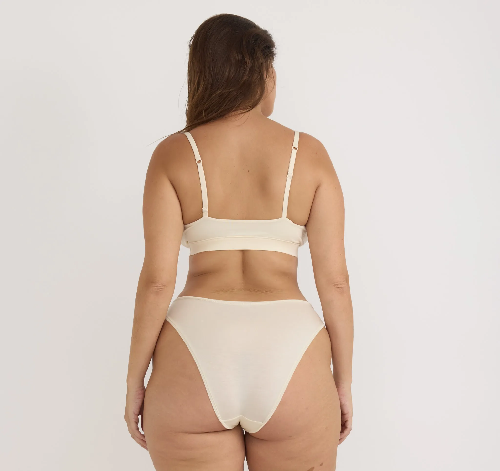 Soft Touch Veil High-Leg Briefs sold by Organic Basics product image thumbnail 4