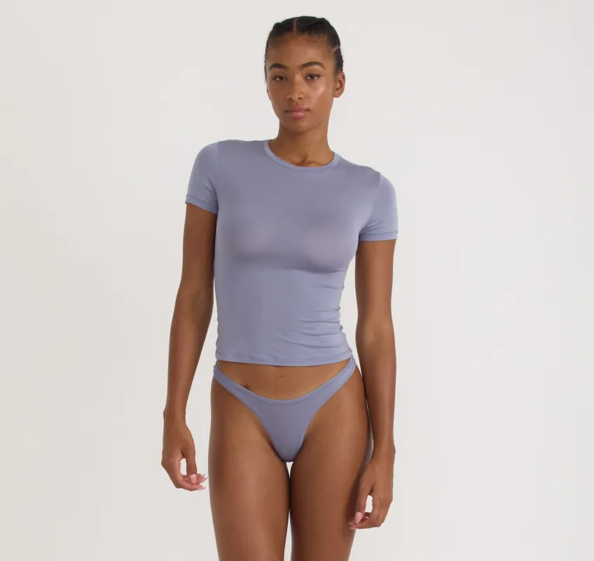 Soft Touch Veil Tee sold by Organic Basics