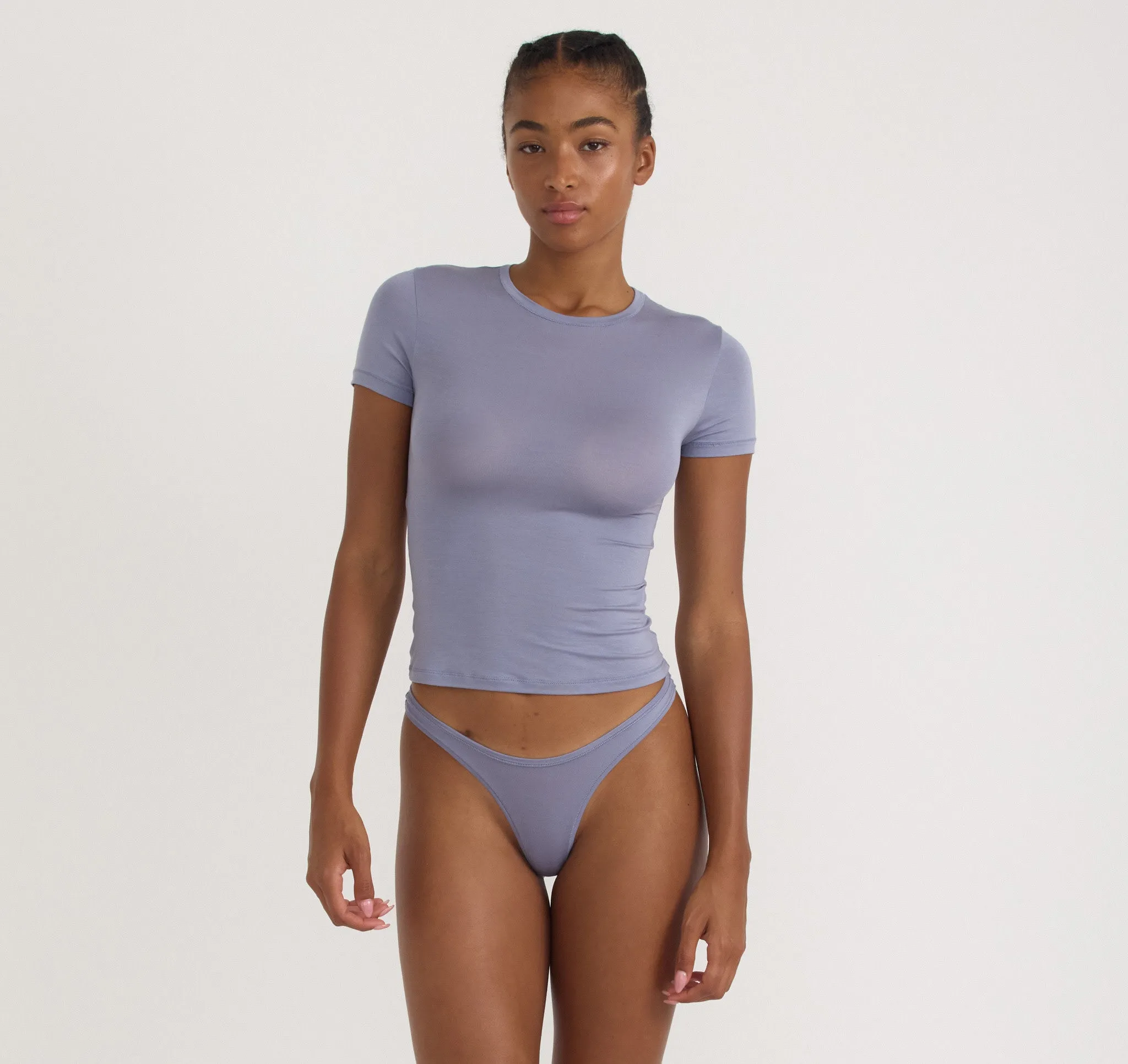 Soft Touch Veil Tee sold by Organic Basics