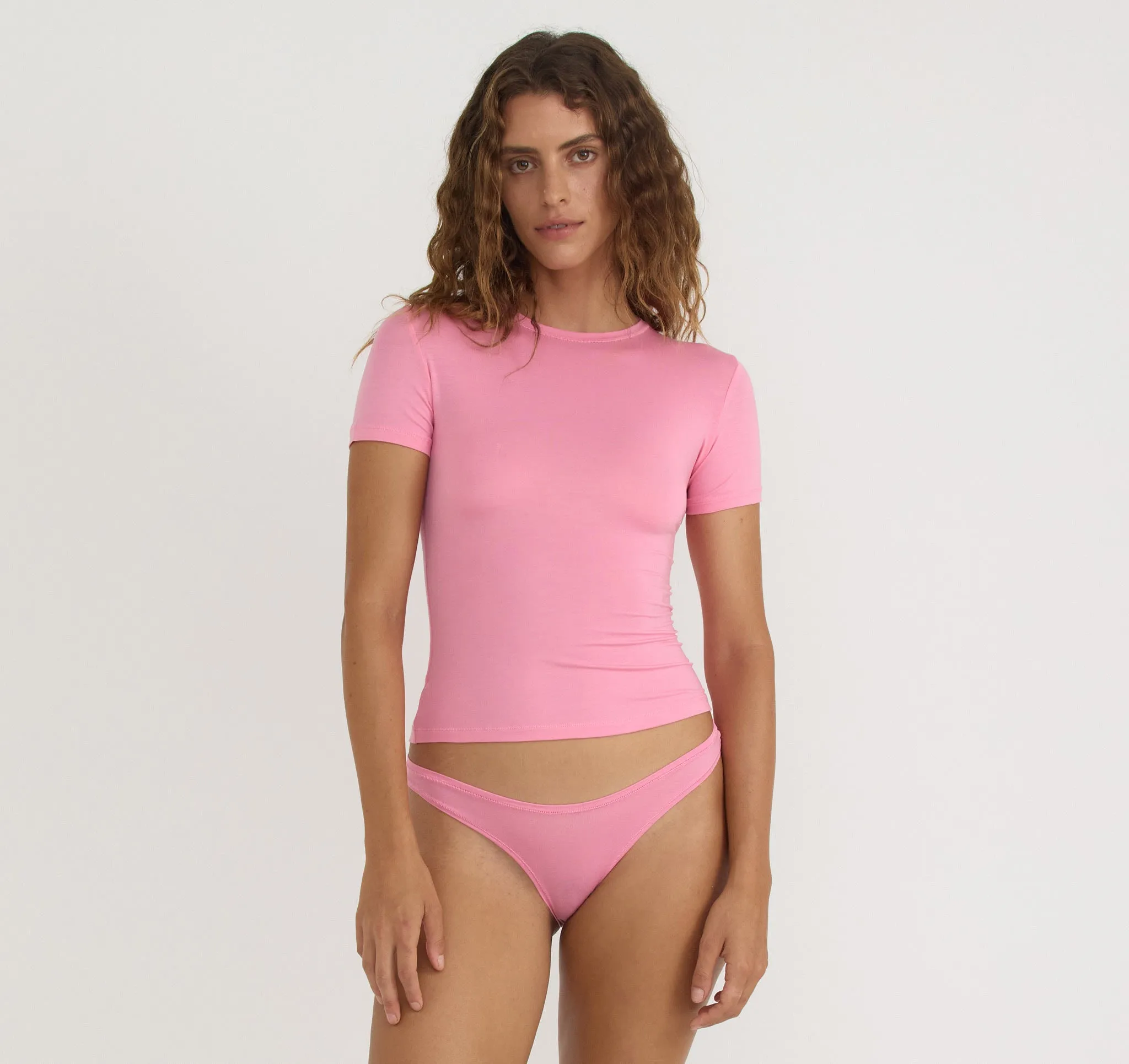 Soft Touch Veil Tee sold by Organic Basics