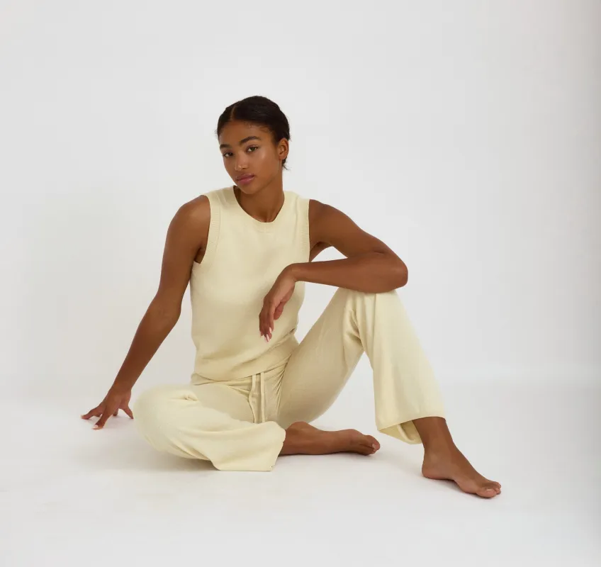 Soft Knit Sweater Vest sold by Organic Basics