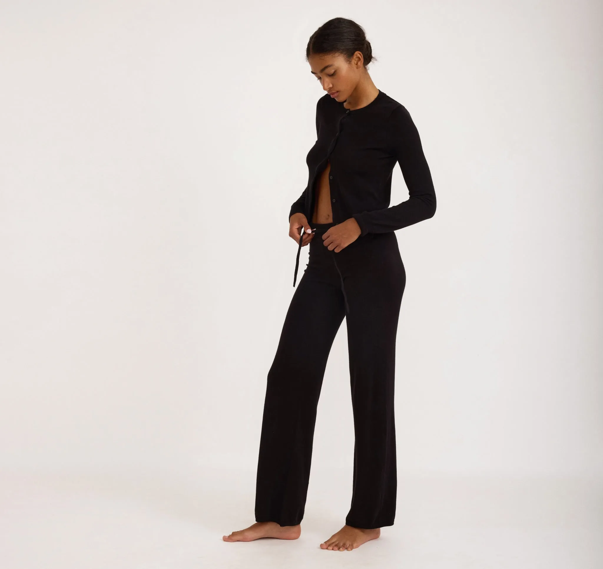 Soft Knit Straight Leg Pants sold by Organic Basics product image thumbnail 3