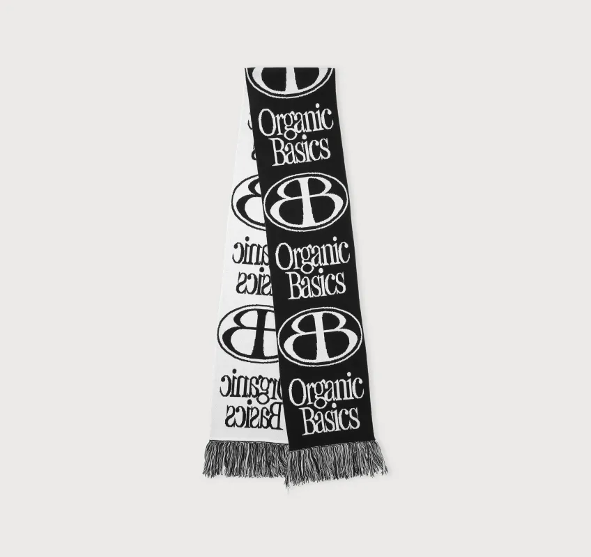 Soft Knit Jacquard Scarf sold by Organic Basics
