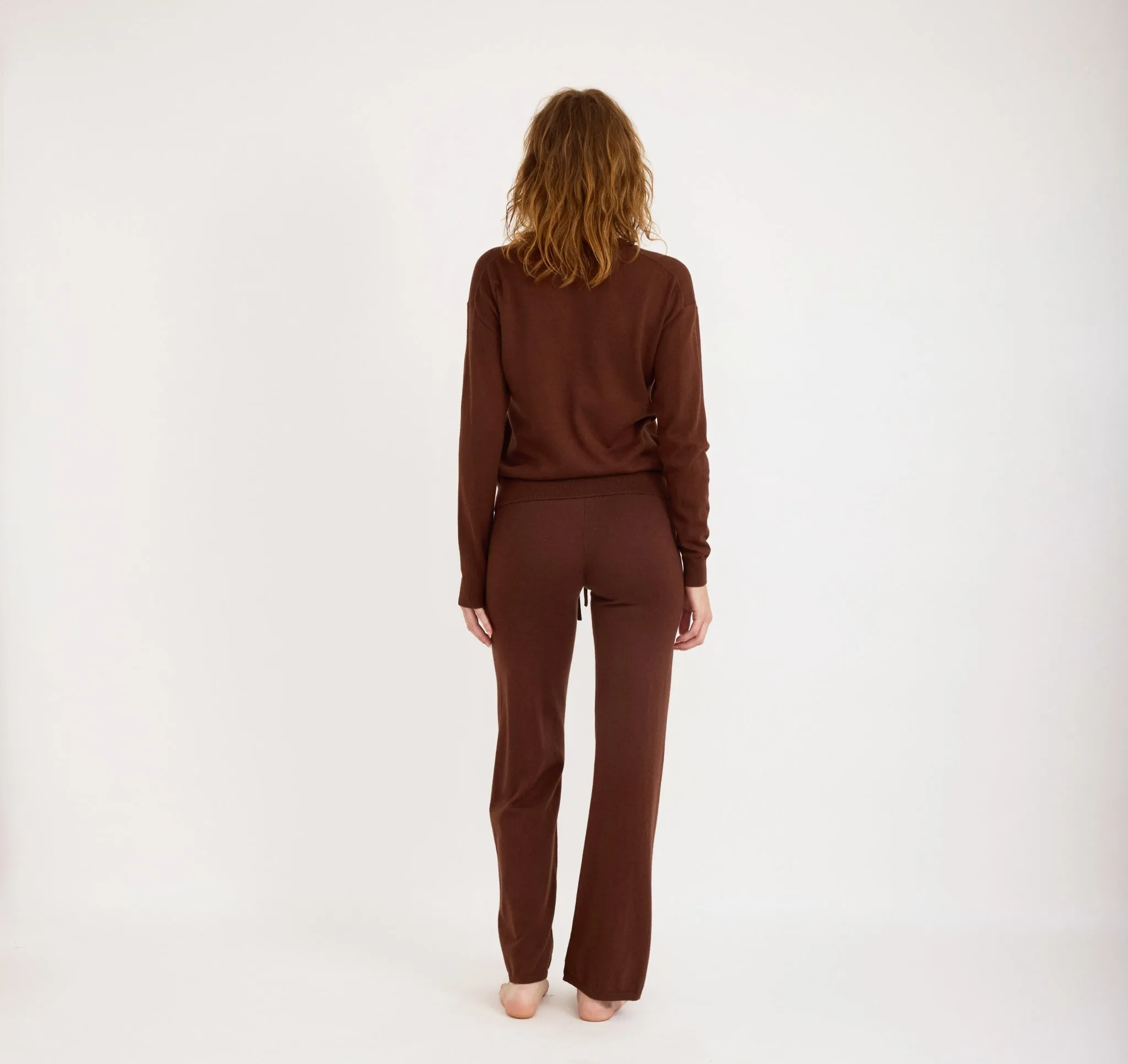 Soft Knit Boxy Crewneck Sweater sold by Organic Basics product image thumbnail 3