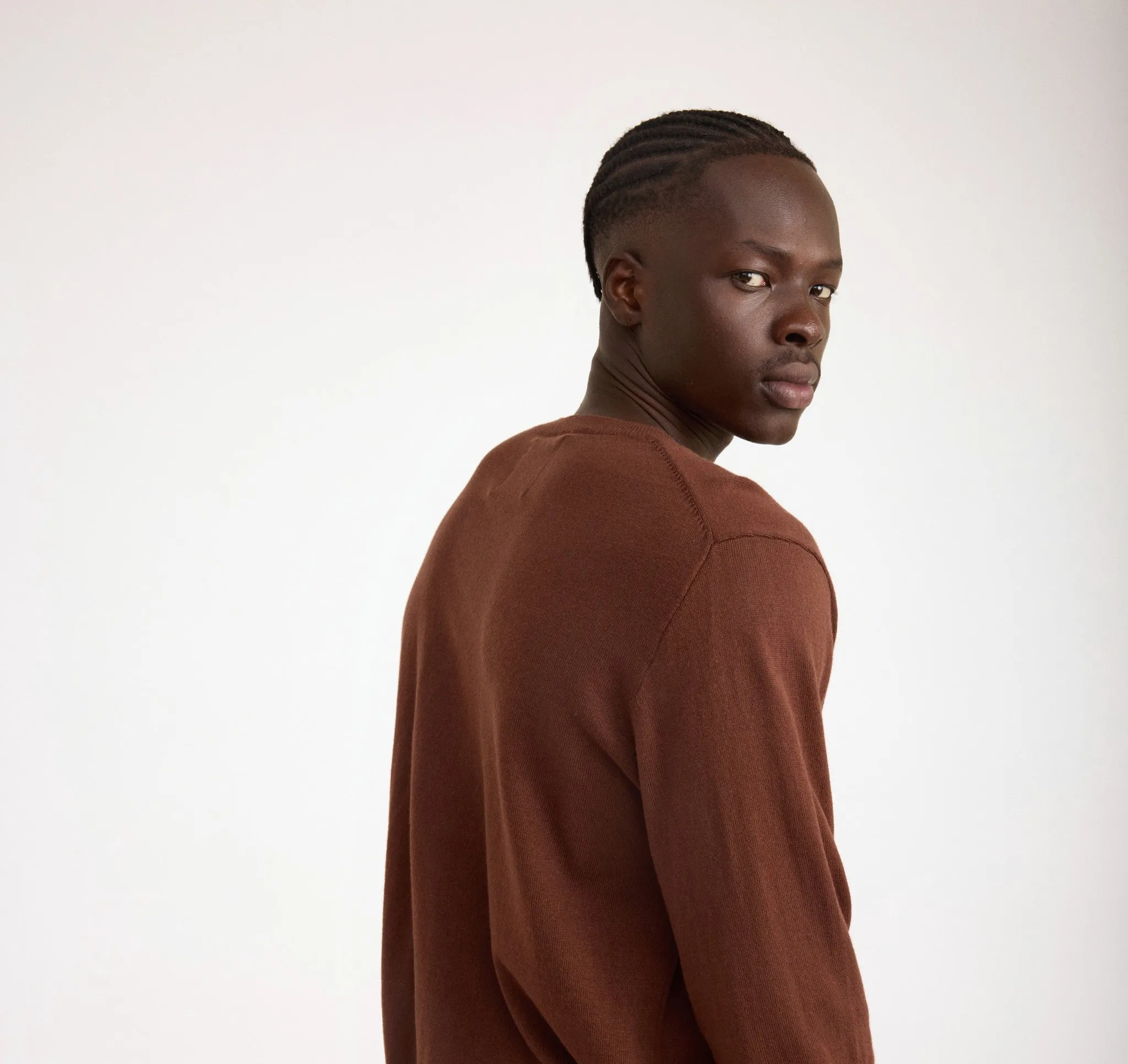 Soft Knit Crewneck Sweater sold by Organic Basics product image thumbnail 5