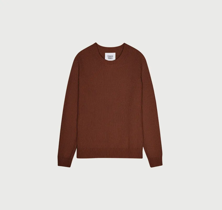 Soft Knit Chunky Crewneck Sweater sold by Organic Basics