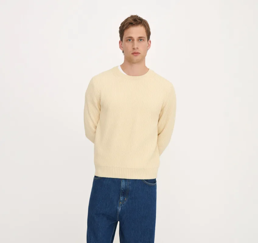 Soft Knit Chunky Crewneck Sweater sold by Organic Basics