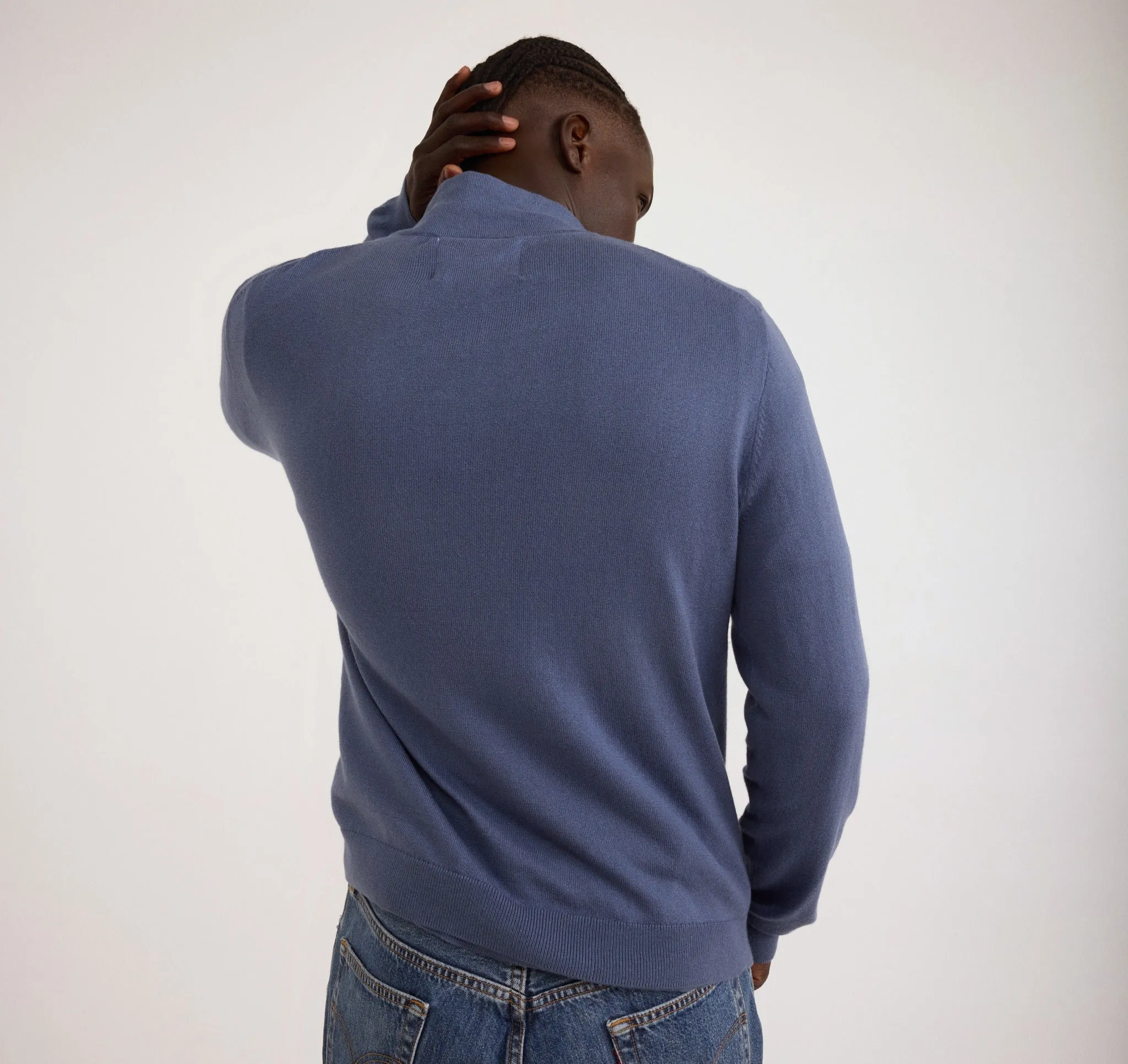 Soft Knit Half Zip Sweater sold by Organic Basics product image thumbnail 4