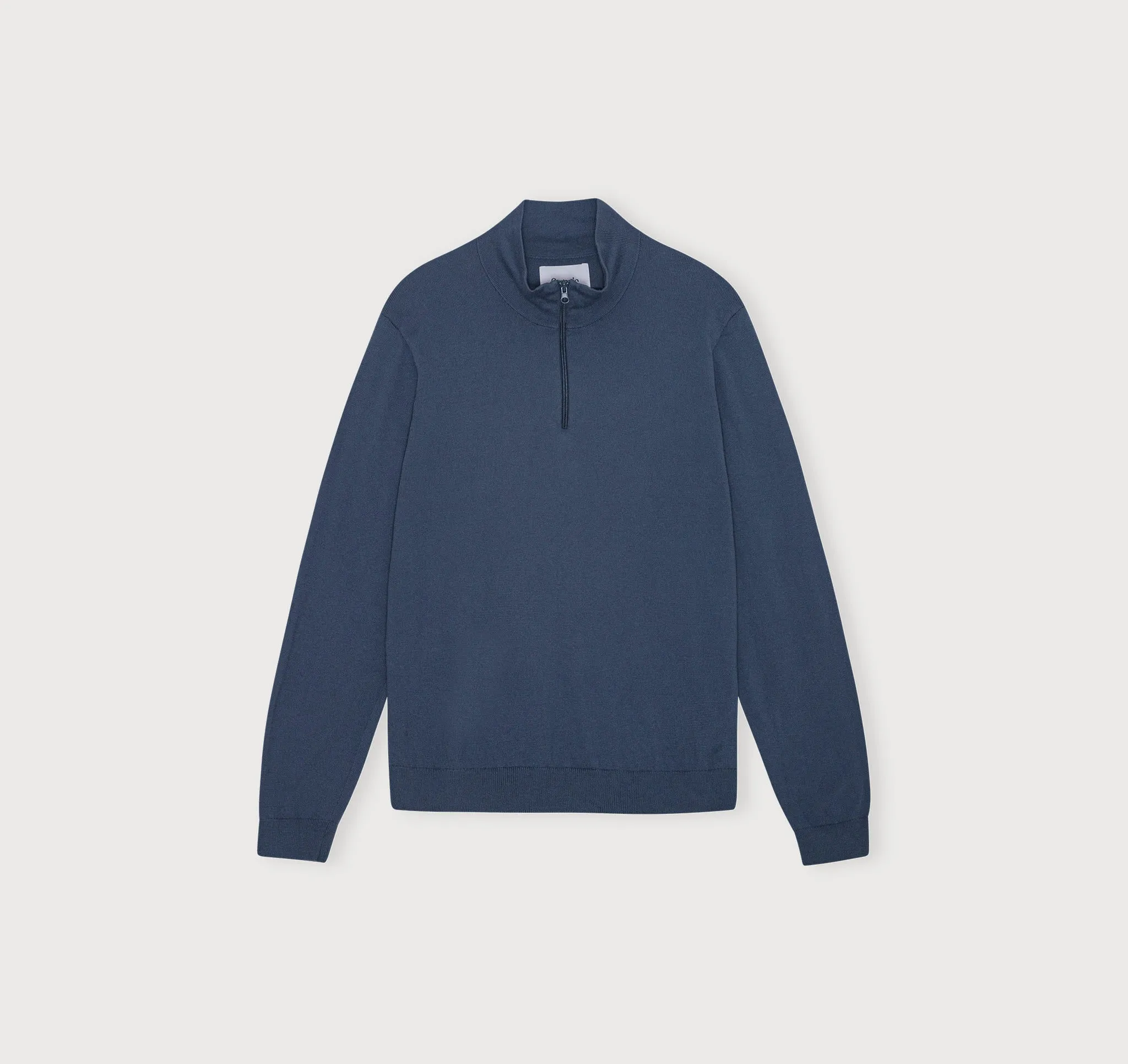 Soft Knit Half Zip Sweater sold by Organic Basics