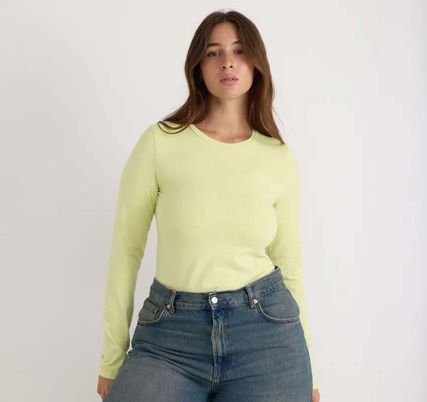 Everyday Regular Long Sleeve Tee sold by Organic Basics