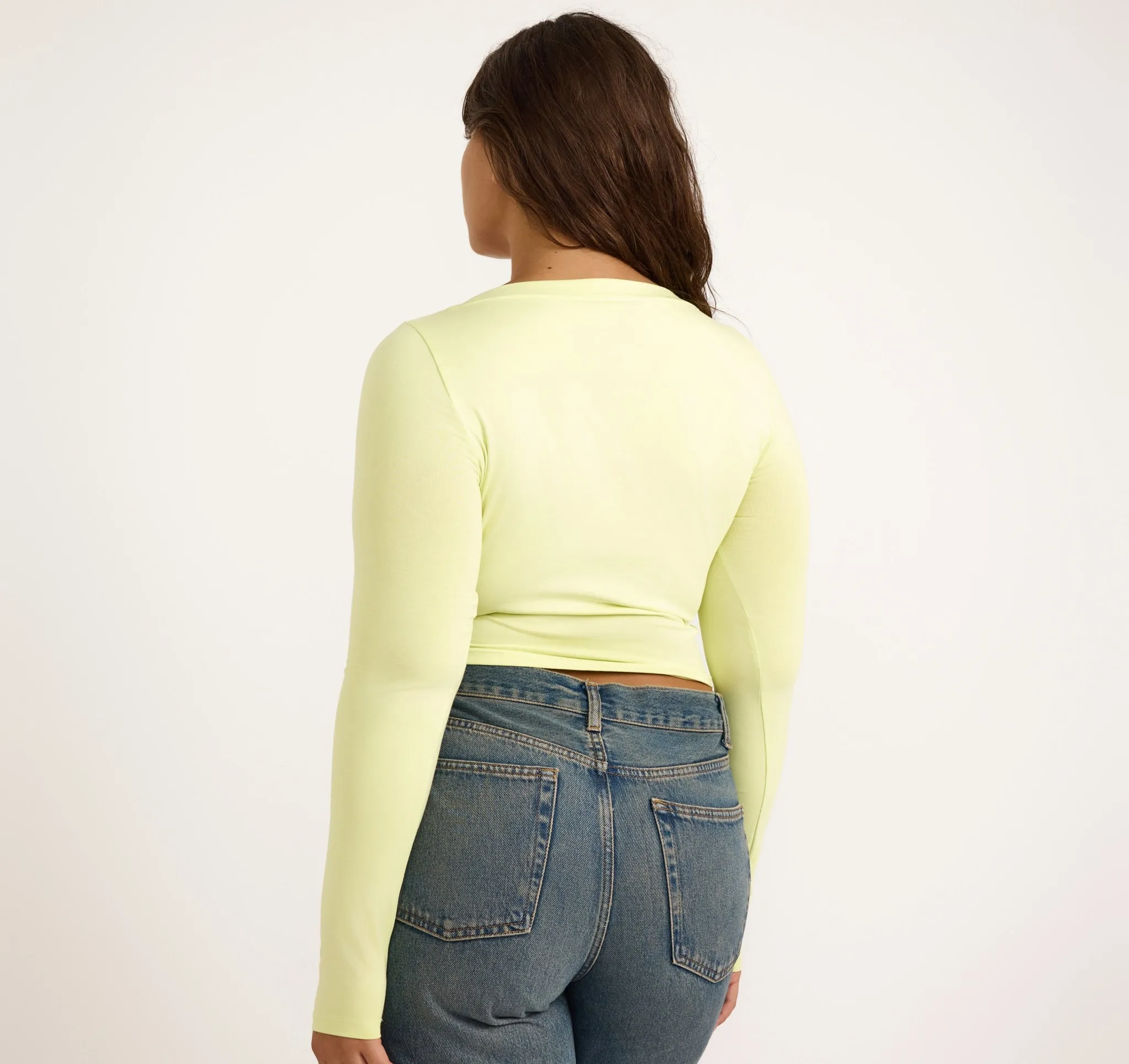 Everyday Scoop Neck Long Sleeve Tee sold by Organic Basics product image thumbnail 3