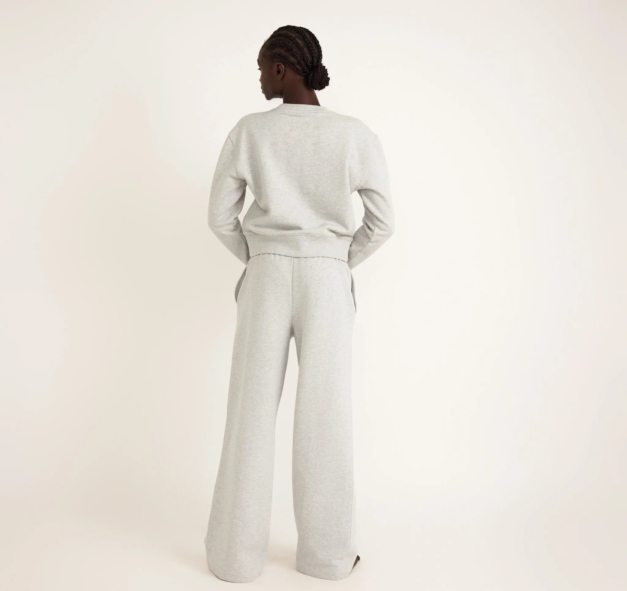 Weekend Crop Crewneck sold by Organic Basics product image thumbnail 3