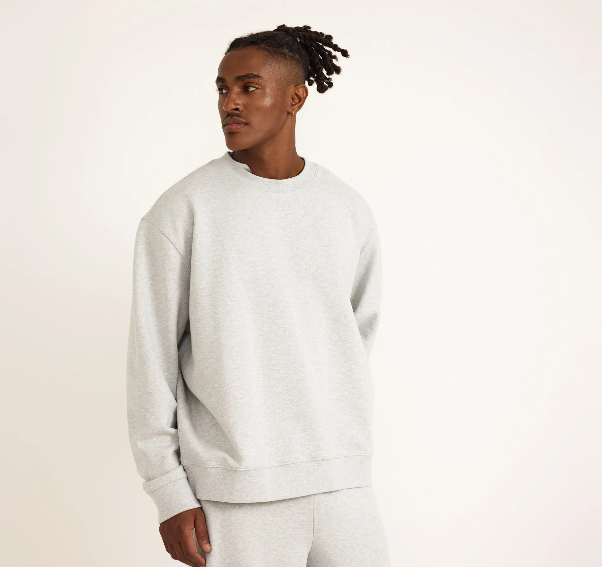 Weekend Boxy Fit Crewneck Sweatshirt sold by Organic Basics product image thumbnail 3