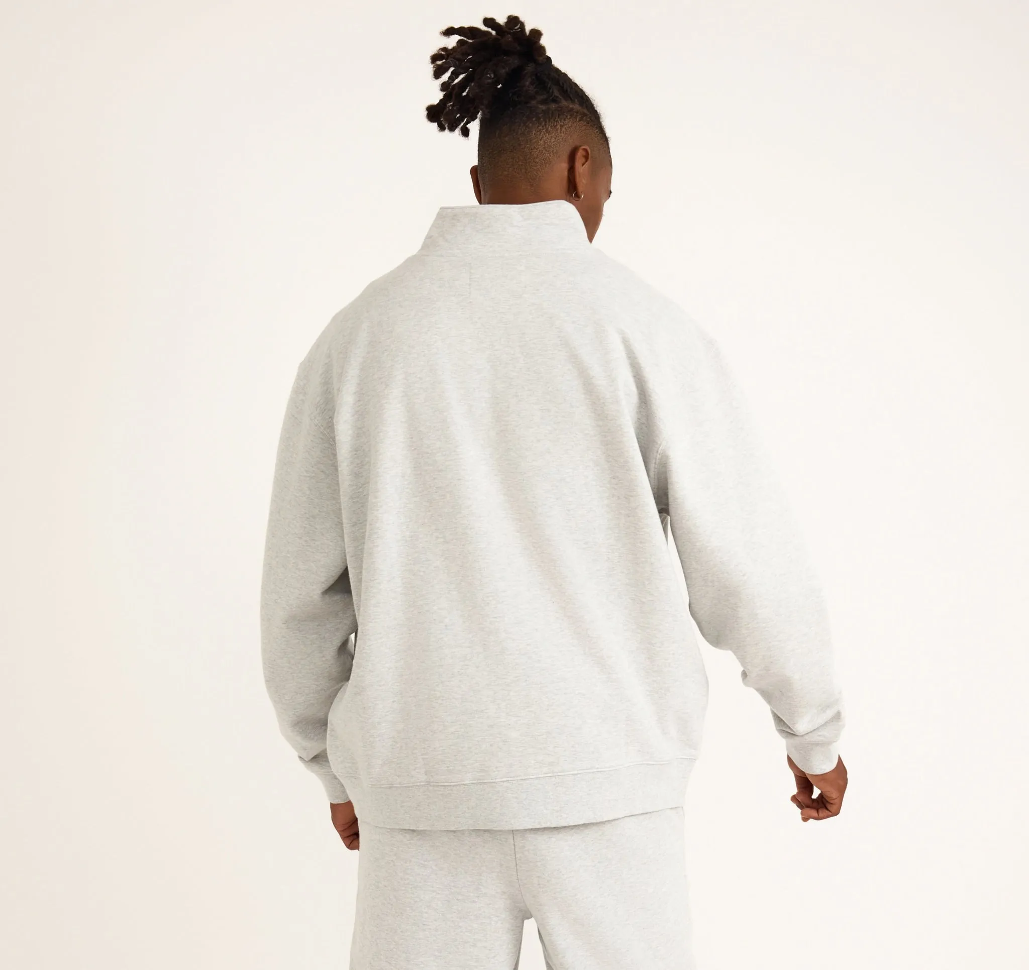 Weekend Half Zip Sweatshirt sold by Organic Basics product image thumbnail 3