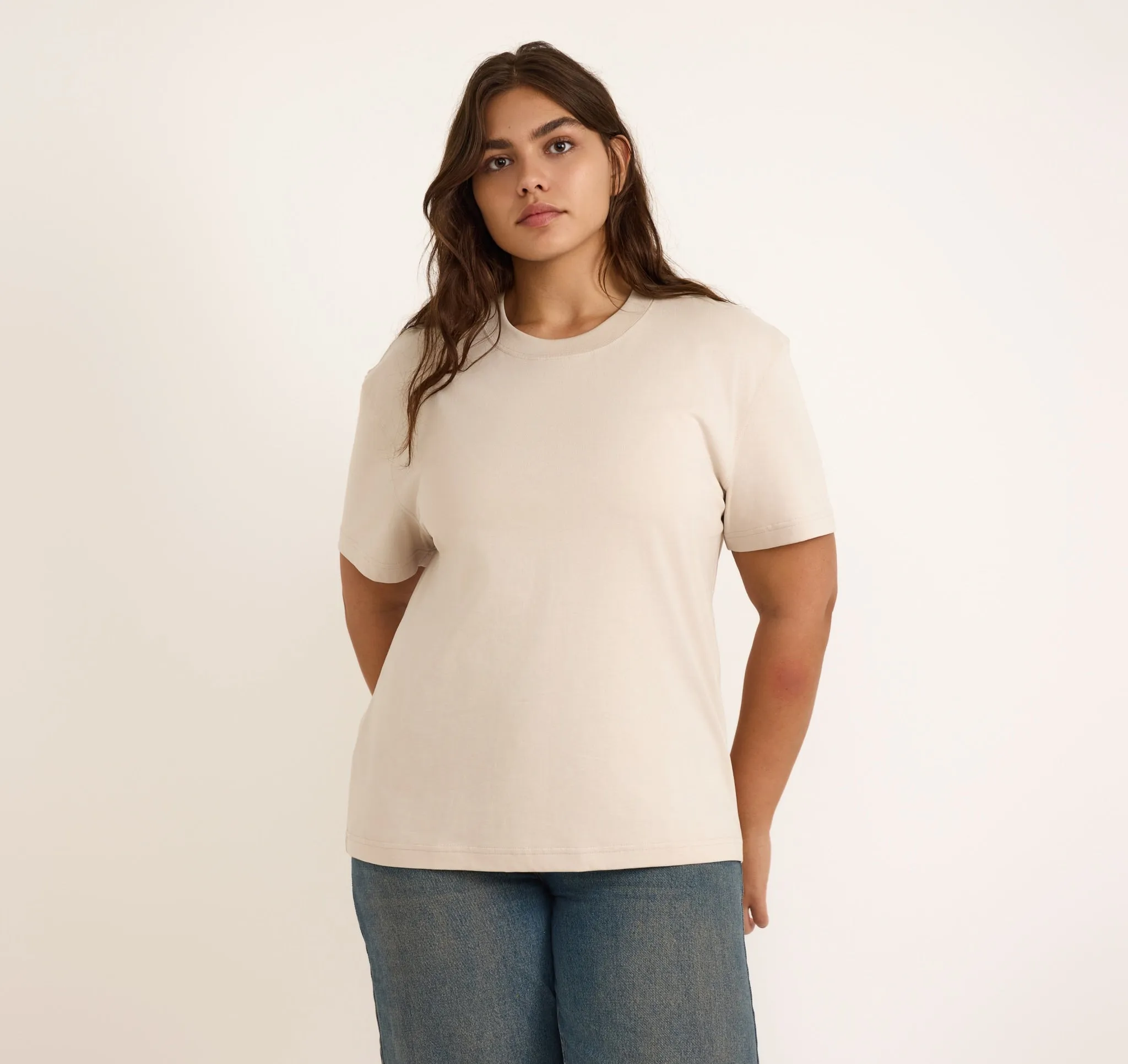 True Heavy Boxy Tee sold by Organic Basics product image thumbnail 2