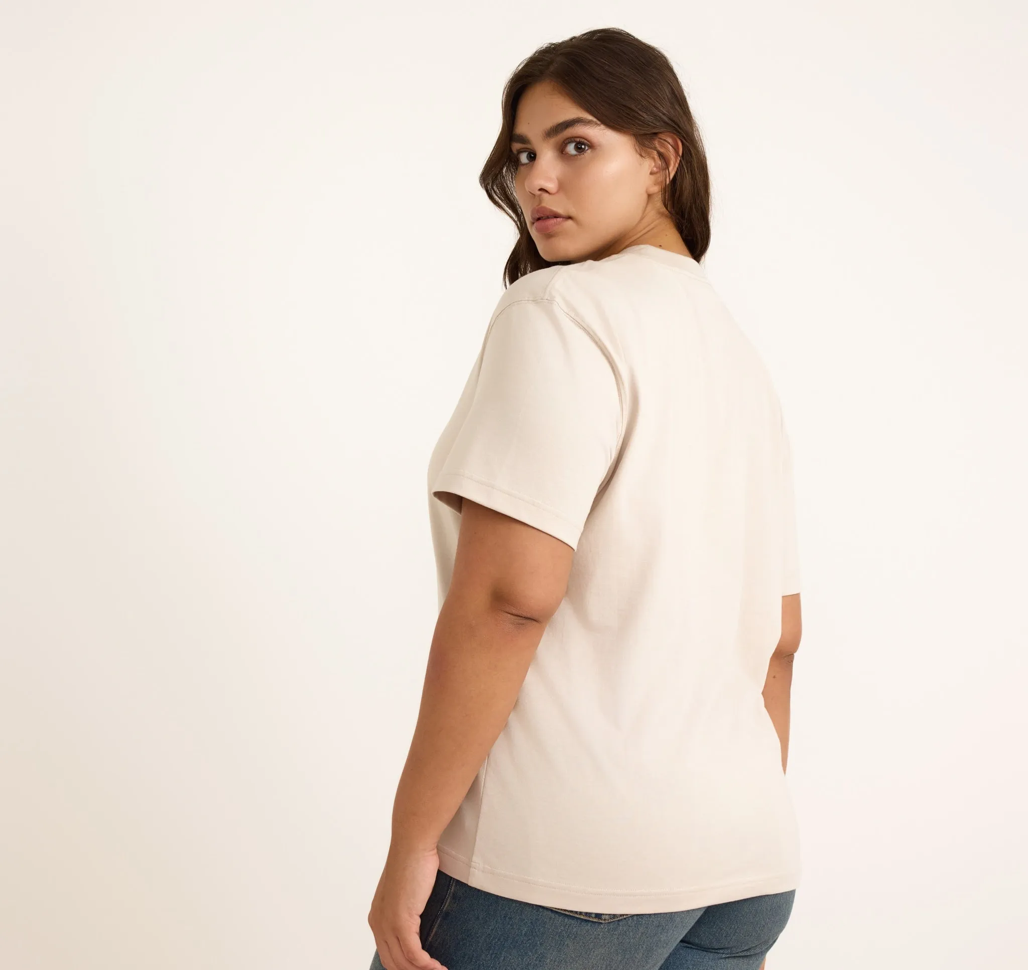 True Heavy Boxy Tee sold by Organic Basics product image thumbnail 3