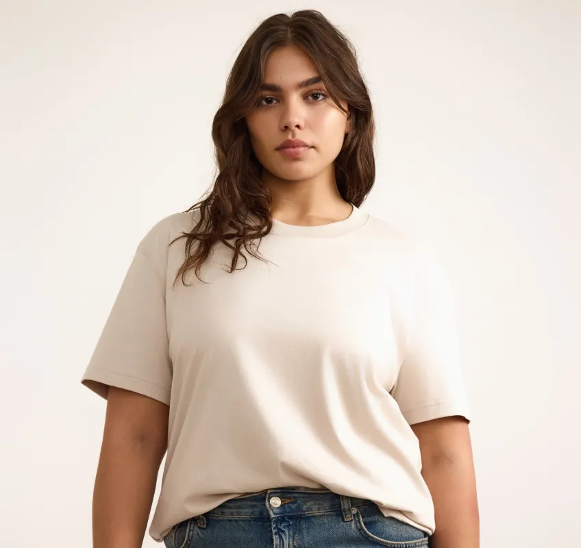 True Heavy Boxy Tee sold by Organic Basics