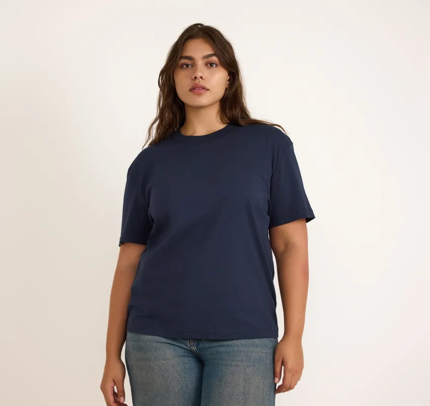 True Heavy Boxy Tee sold by Organic Basics