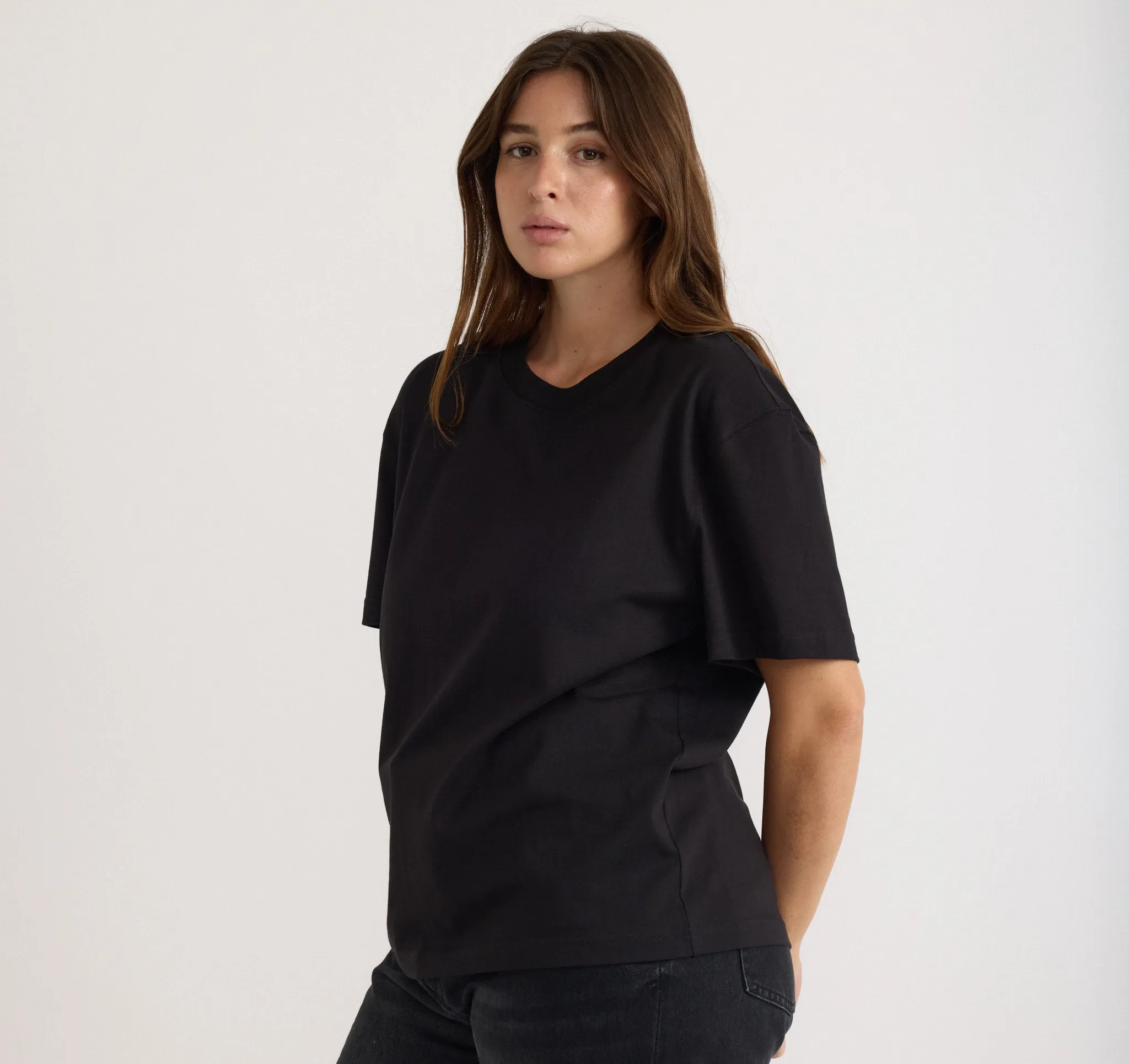 True Heavy Boxy Tee sold by Organic Basics product image thumbnail 2