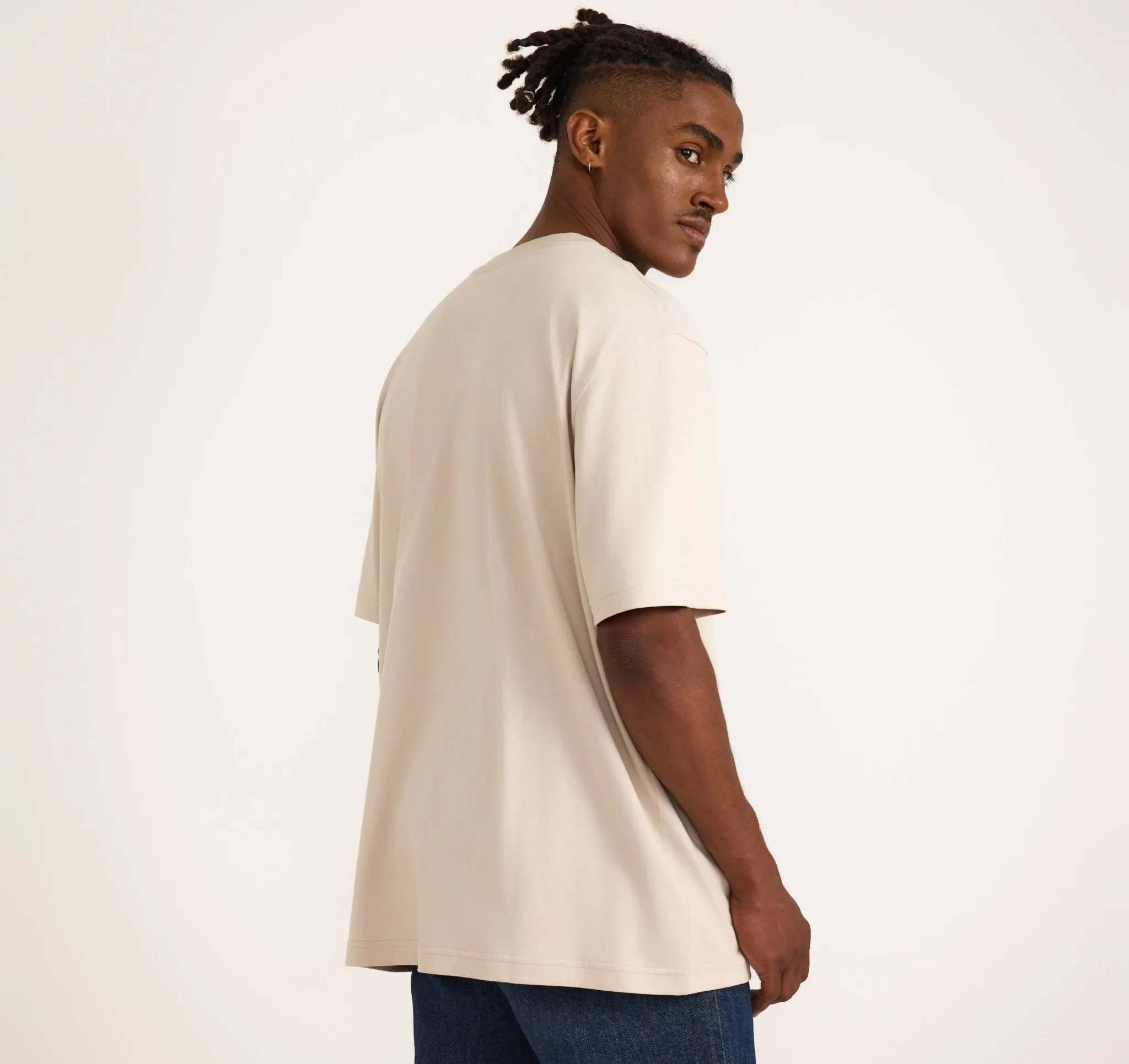 True Heavy Boxy Fit Tee sold by Organic Basics