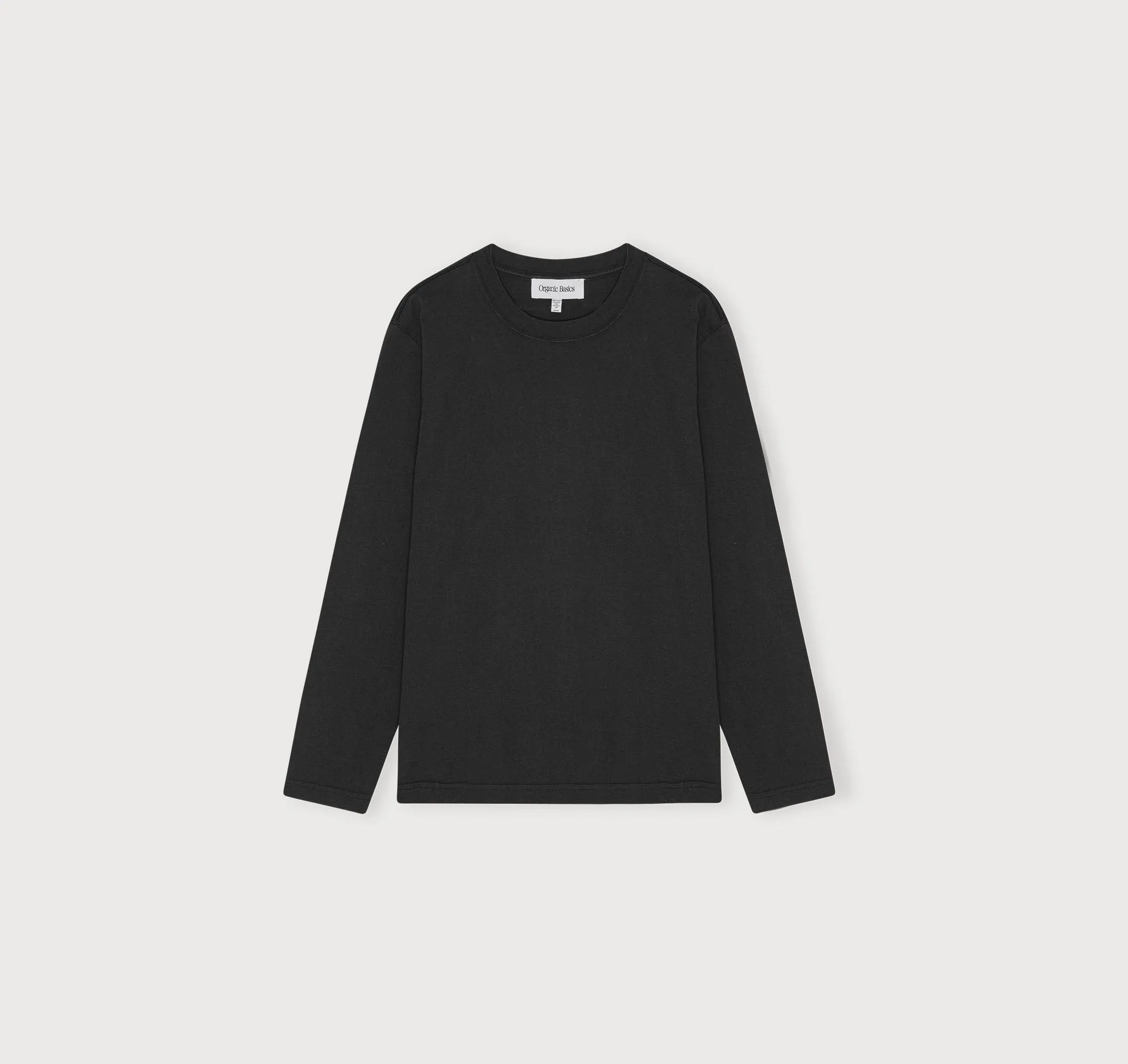 True Heavy Boxy Fit Long Sleeve Tee sold by Organic Basics product image thumbnail 2