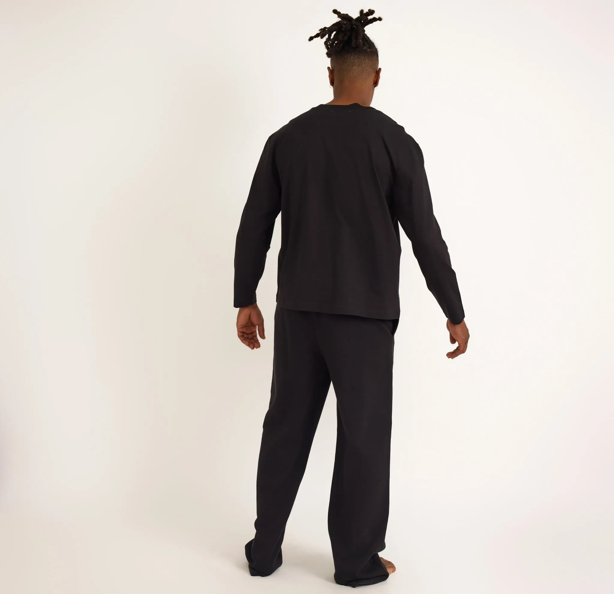 True Heavy Boxy Fit Long Sleeve Tee sold by Organic Basics product image thumbnail 3