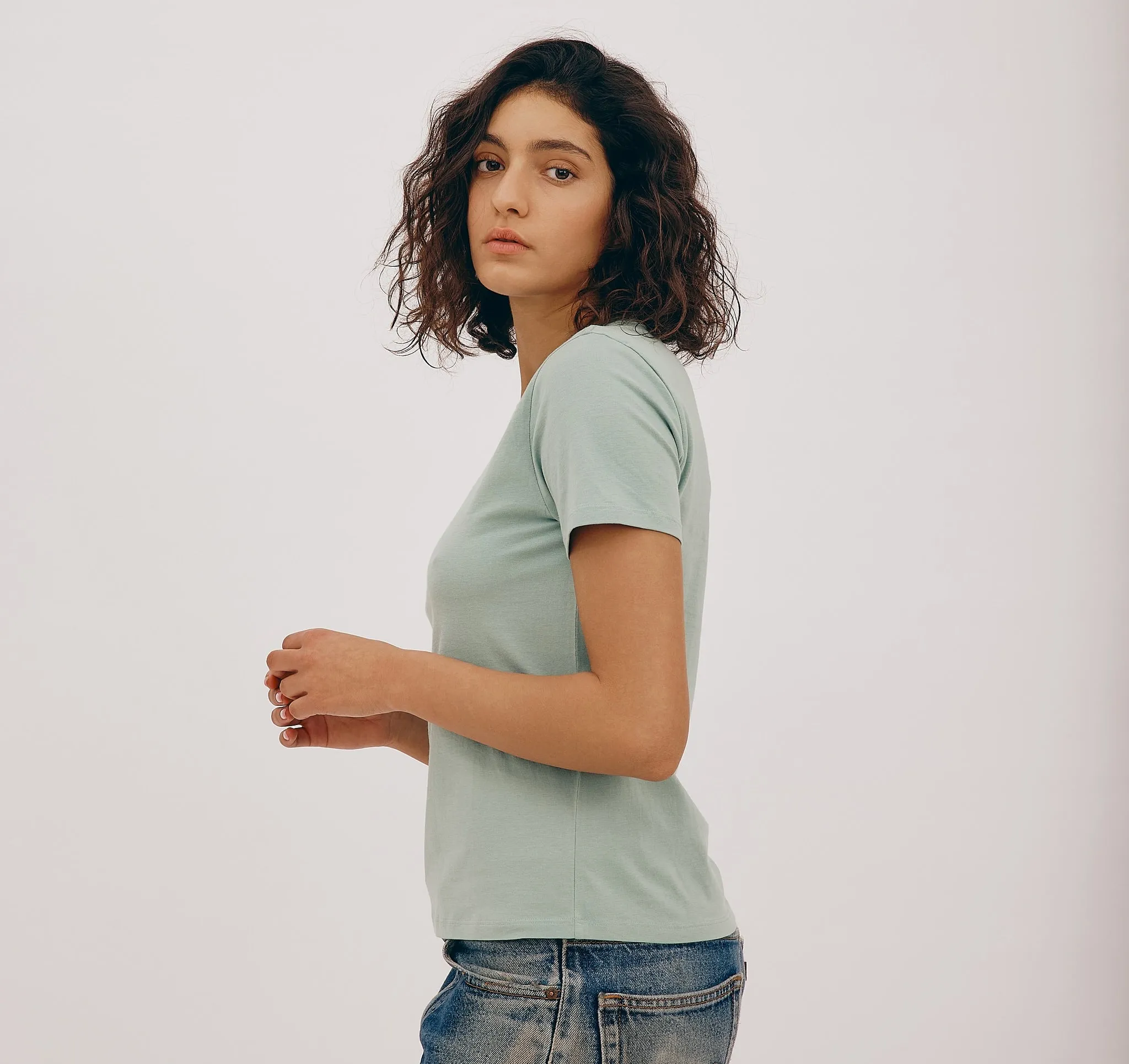 True Regular Tee sold by Organic Basics product image thumbnail 2