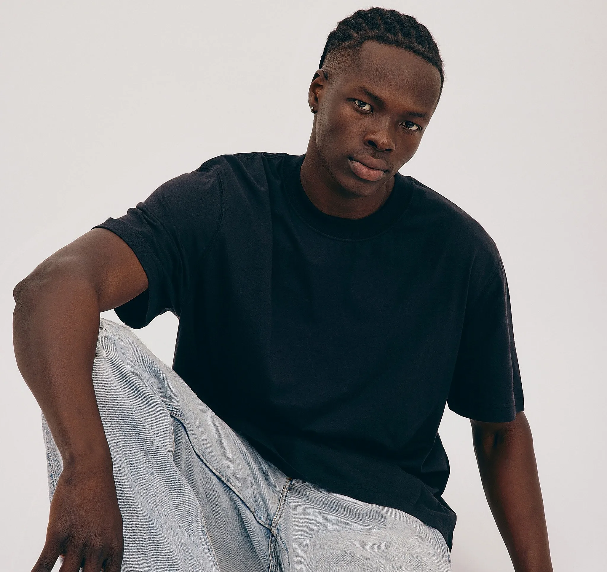 True Boxy Fit Tee sold by Organic Basics product image thumbnail 4