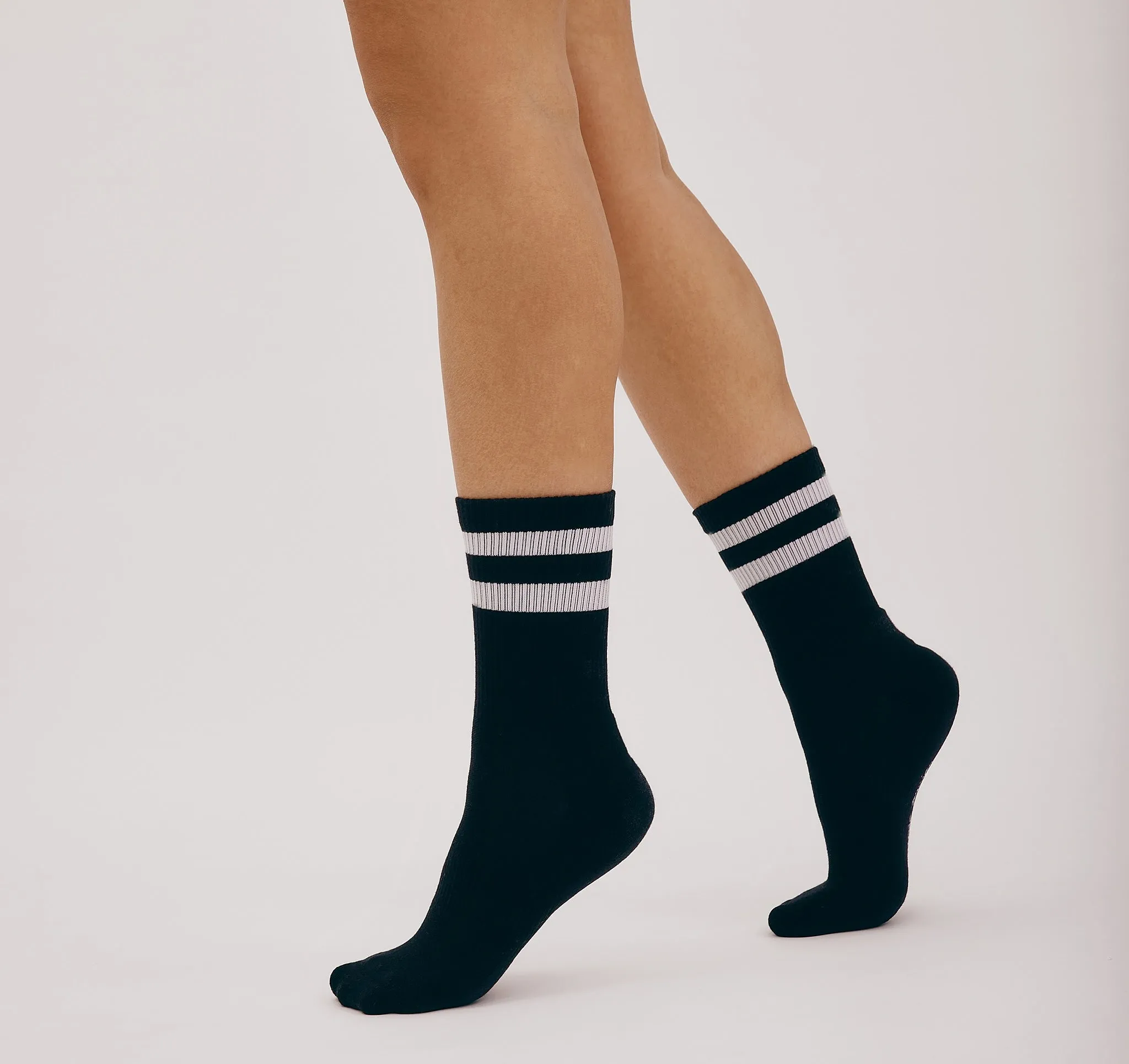 Core Stripe Crew Socks 2-pack sold by Organic Basics product image thumbnail 3