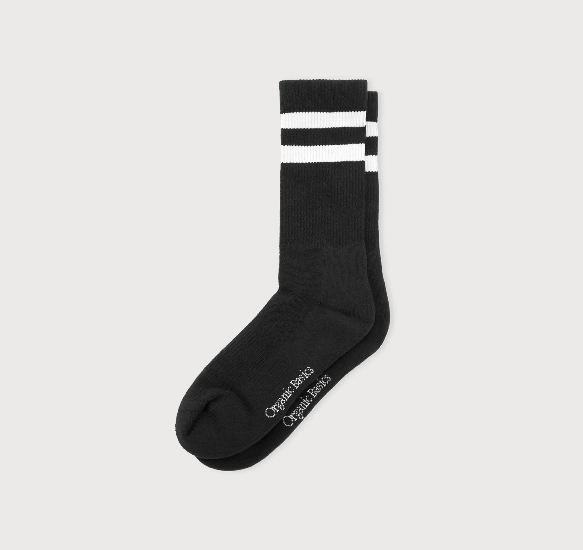 Core Stripe Crew Socks 2-pack sold by Organic Basics product image thumbnail 2