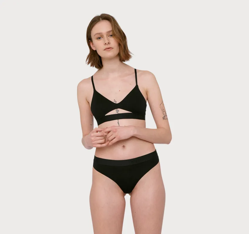 Soft Touch Thong sold by Organic Basics