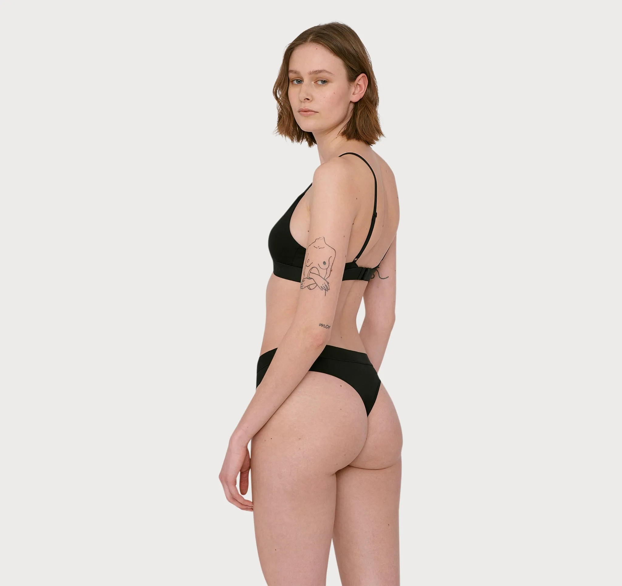Soft Touch Thong sold by Organic Basics product image thumbnail 2