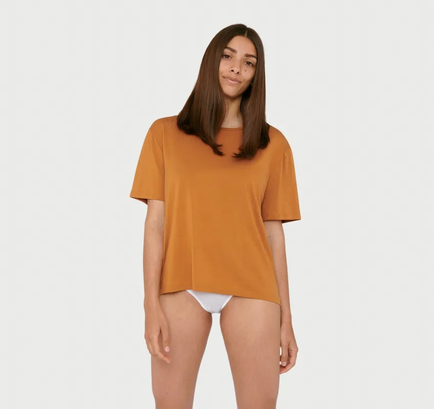 Soft Touch Boxy Tee sold by Organic Basics