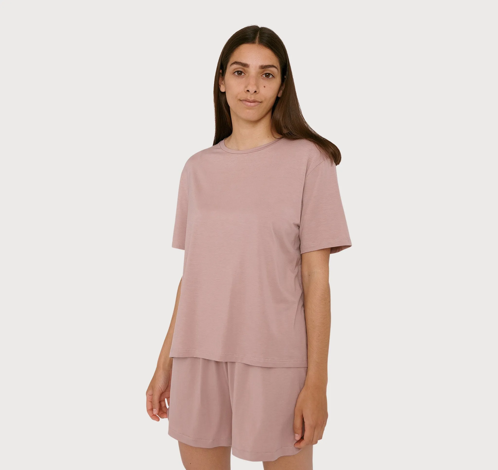 Soft Touch Boxy Tee sold by Organic Basics