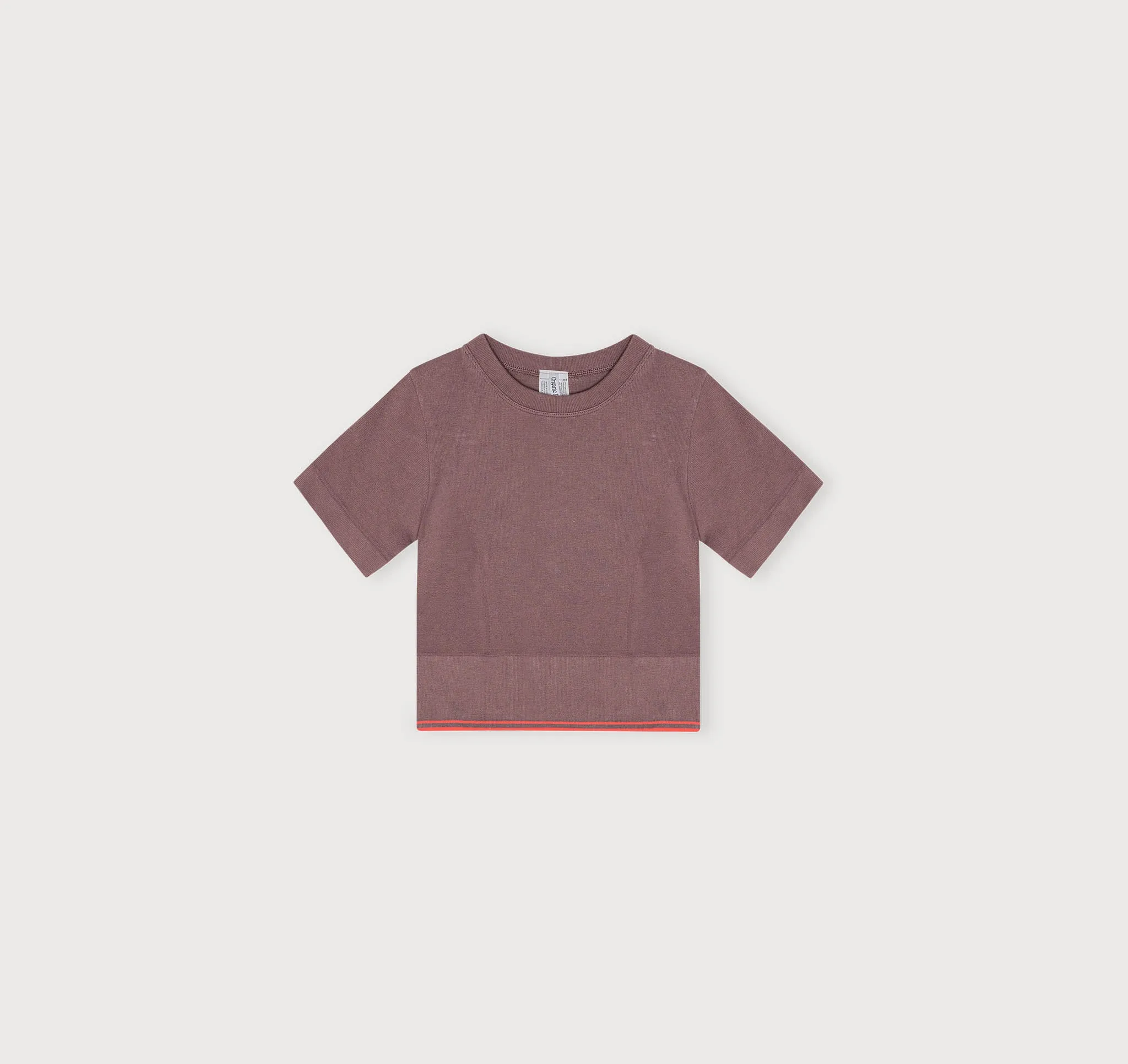 Luxe Touch Crop Tee sold by Organic Basics product image thumbnail 5
