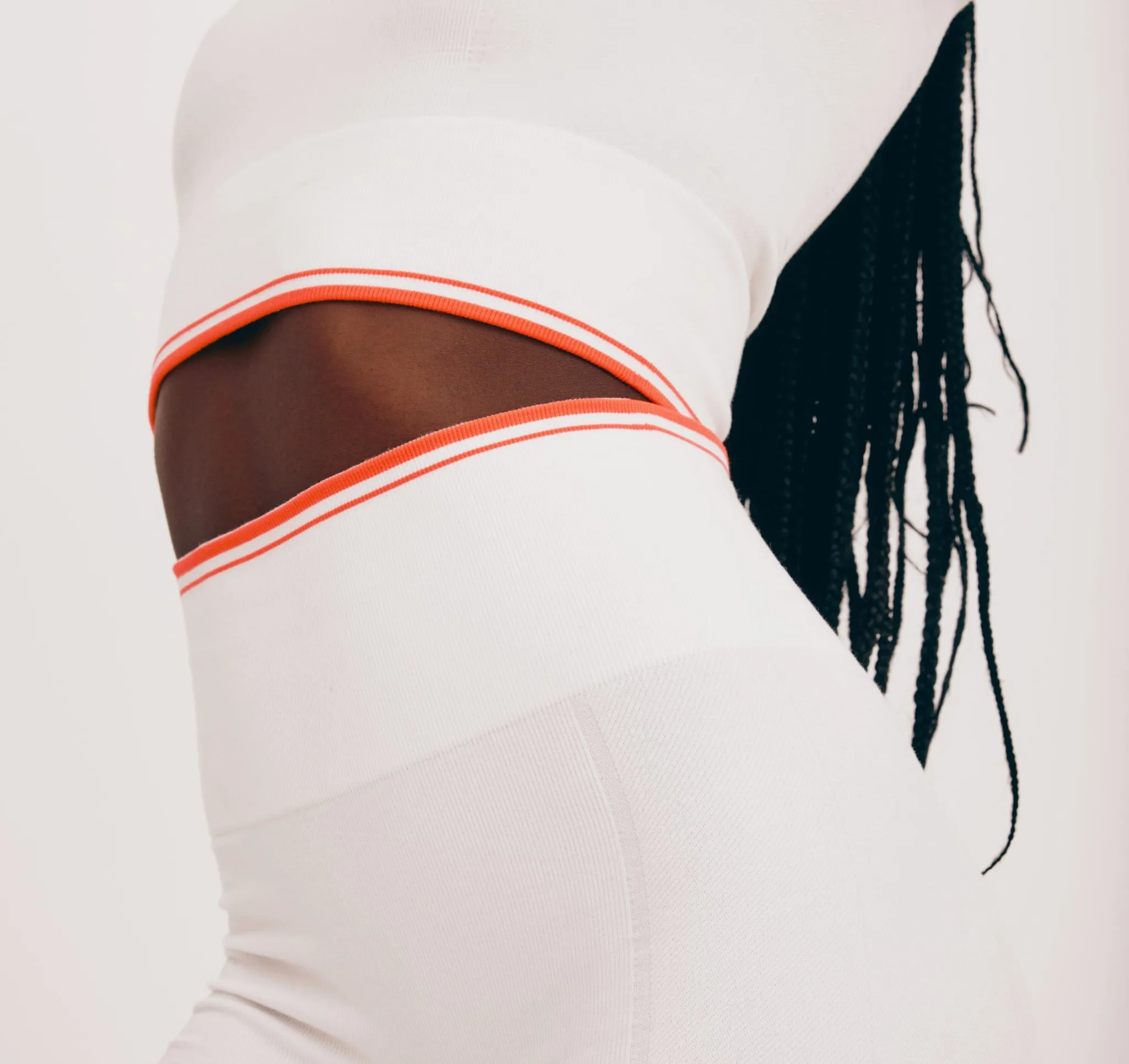 Luxe Touch Crop Tee sold by Organic Basics product image thumbnail 2