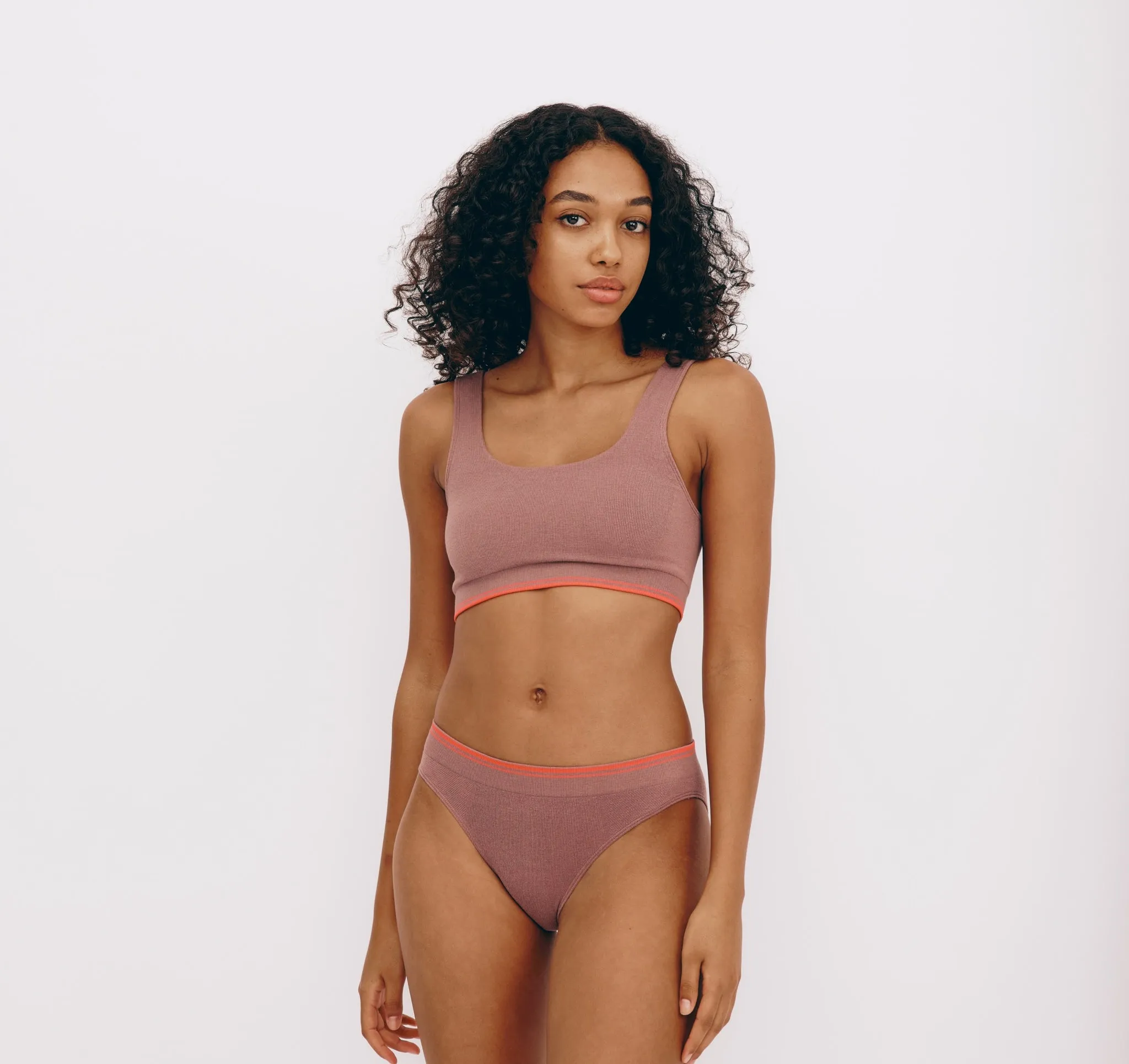 Luxe Touch Hi-Leg Briefs sold by Organic Basics