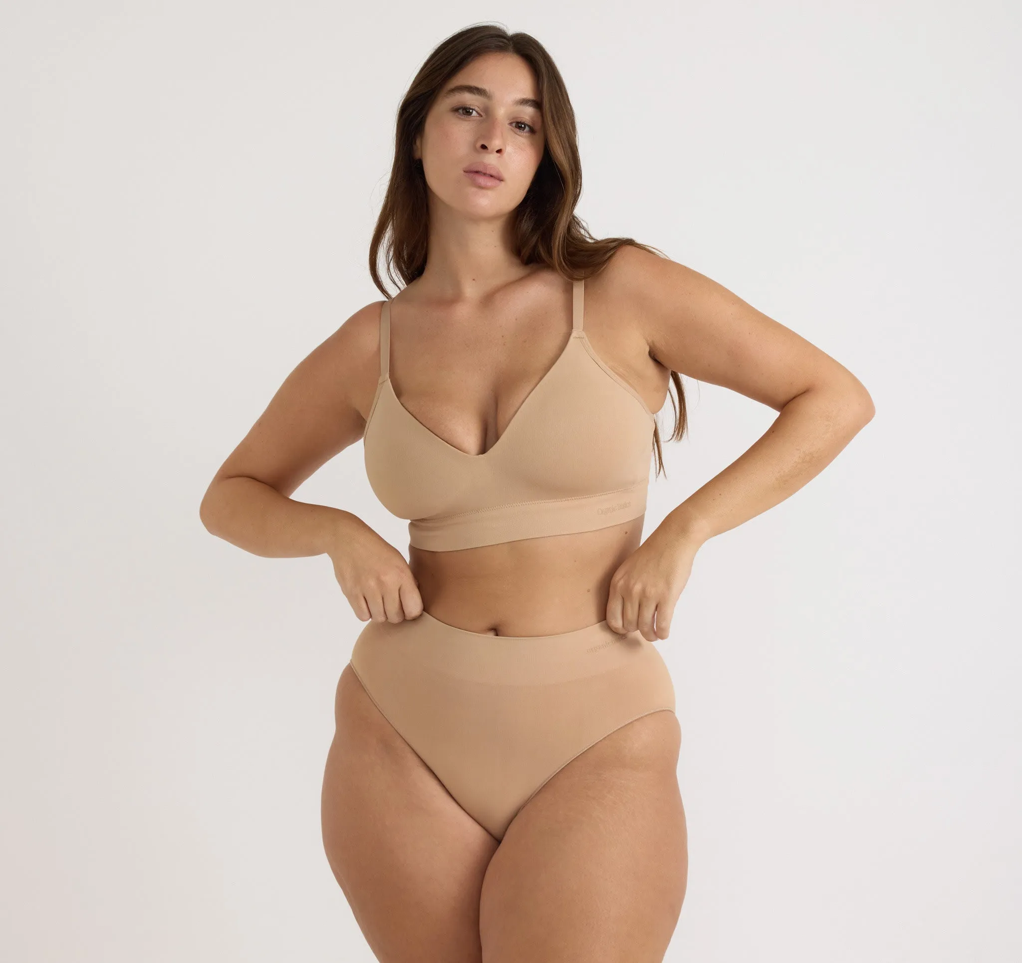 Smooth High-Leg Briefs sold by Organic Basics