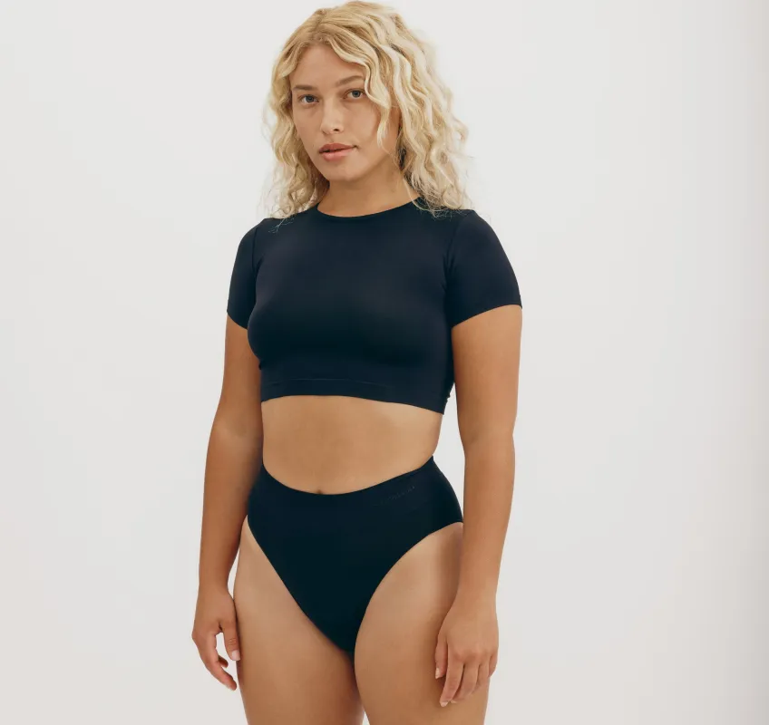 Smooth High-Leg Briefs sold by Organic Basics