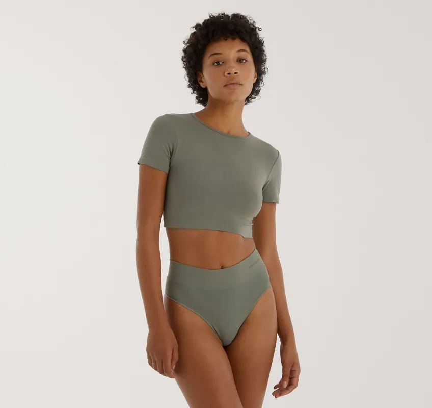 Smooth Thong sold by Organic Basics