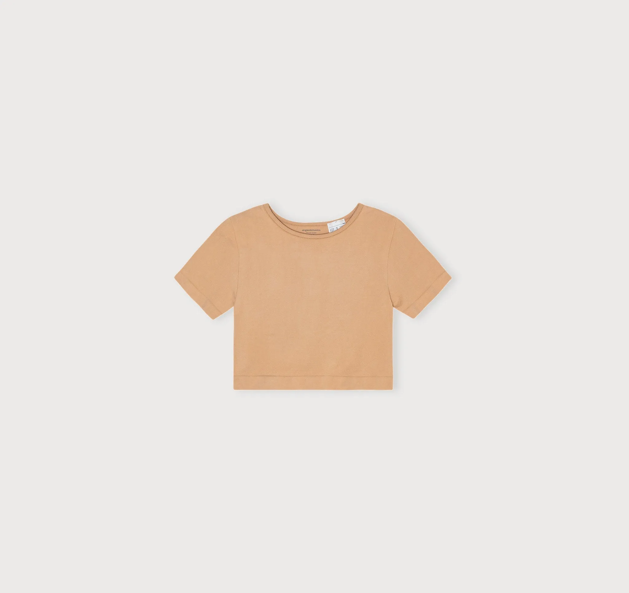 Smooth Crop Tee sold by Organic Basics product image thumbnail 4