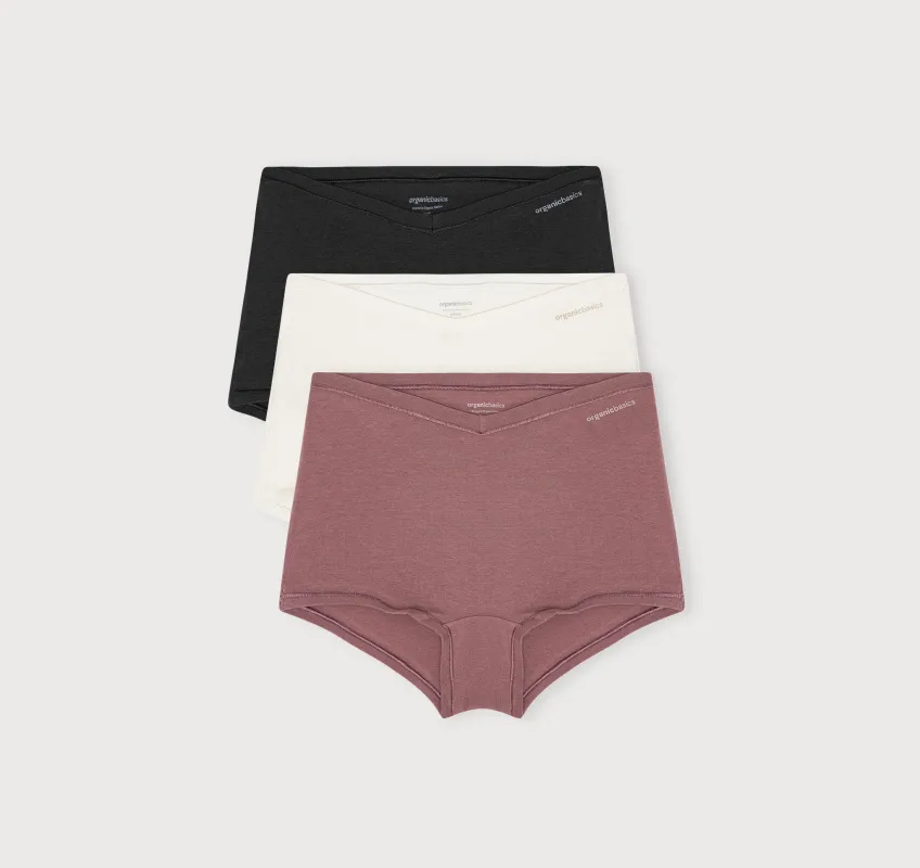 Flex Shorty 3-pack sold by Organic Basics