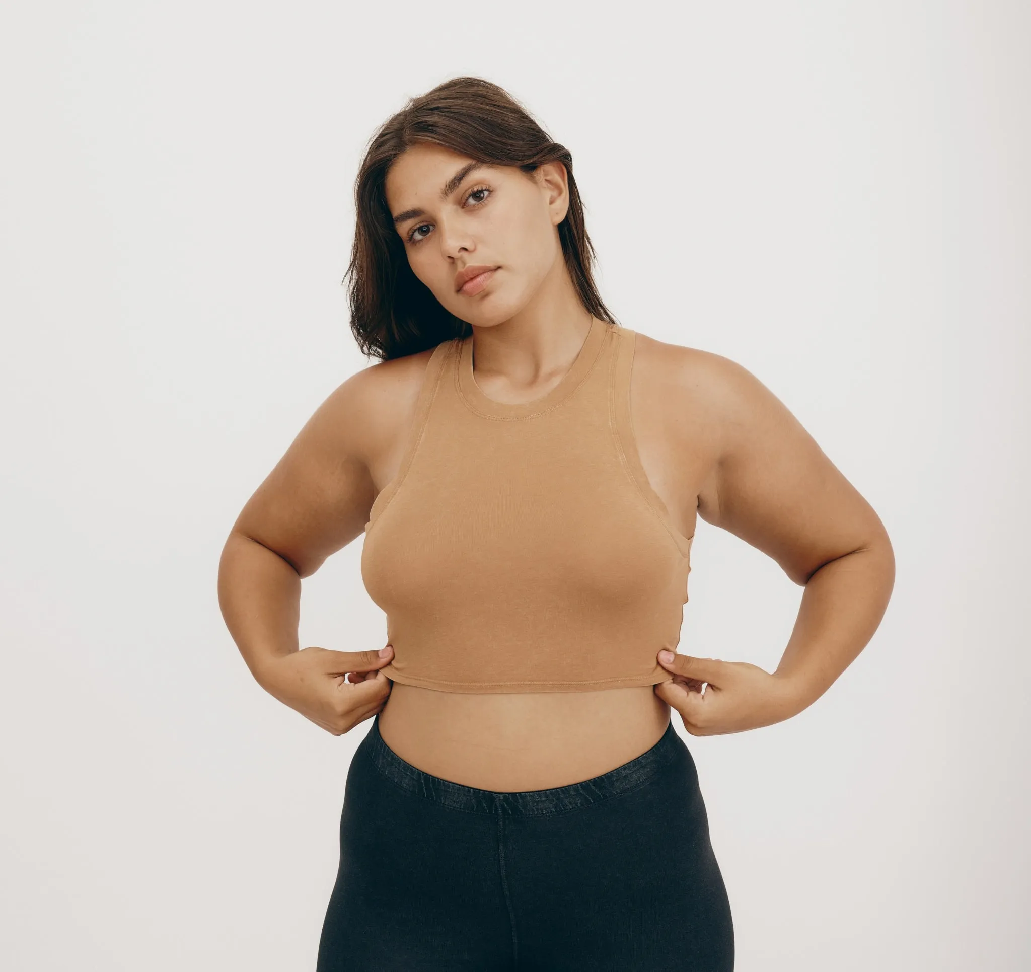 Core Crop Tank Top 3-Pack sold by Organic Basics product image thumbnail 2