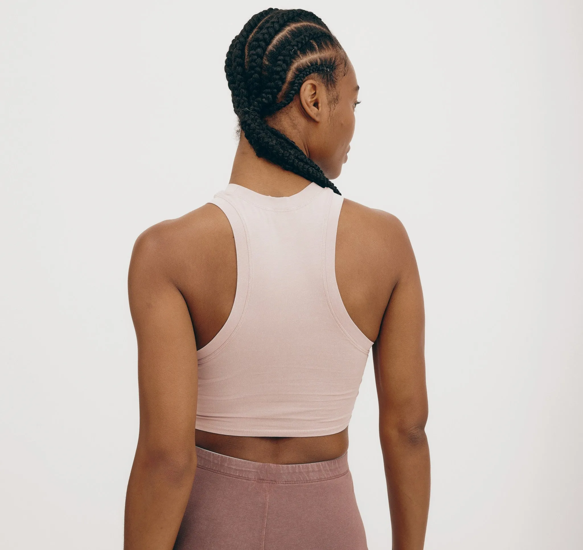Core Crop Tank Top sold by Organic Basics product image thumbnail 4