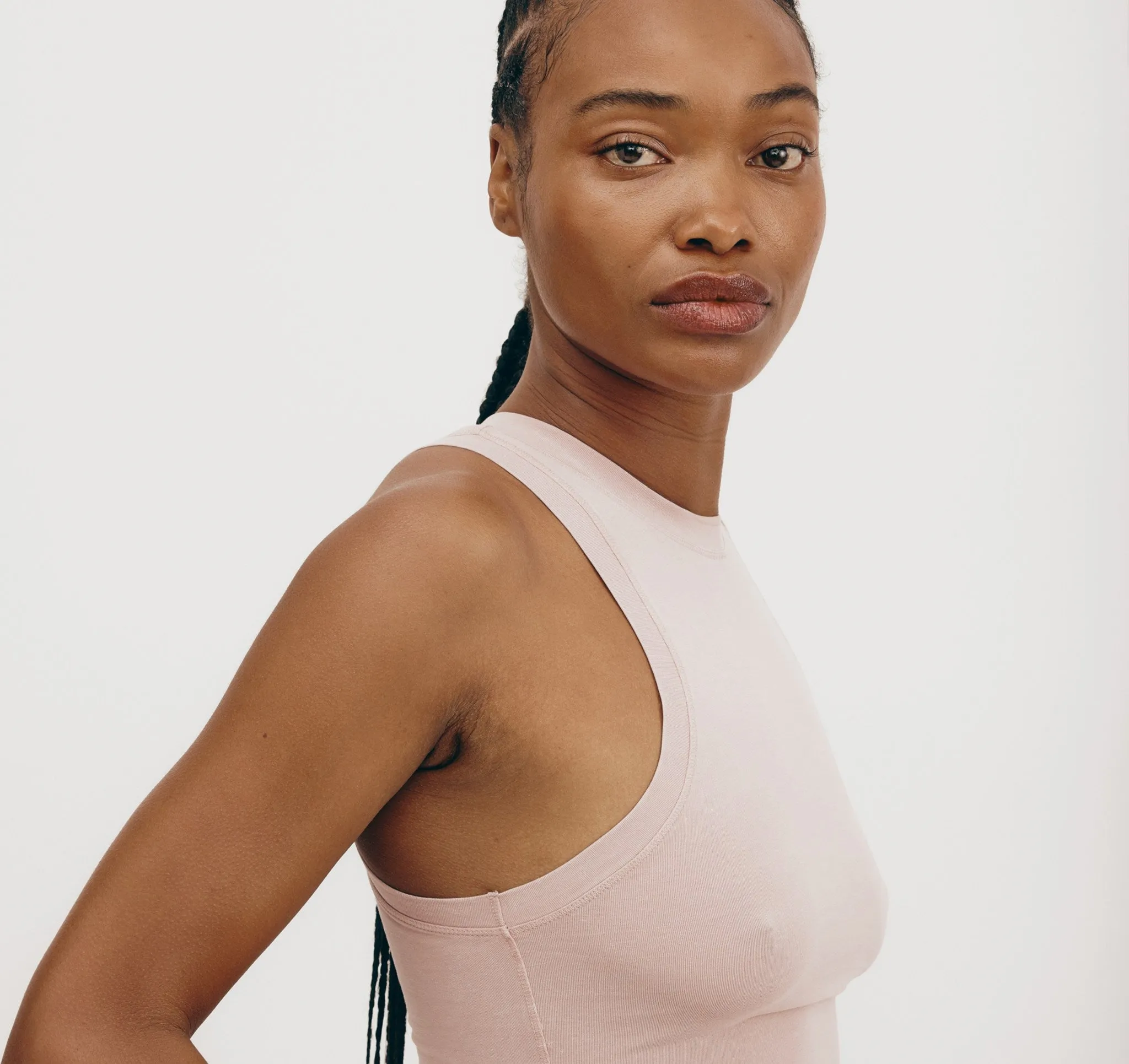 Core Crop Tank Top sold by Organic Basics product image thumbnail 3