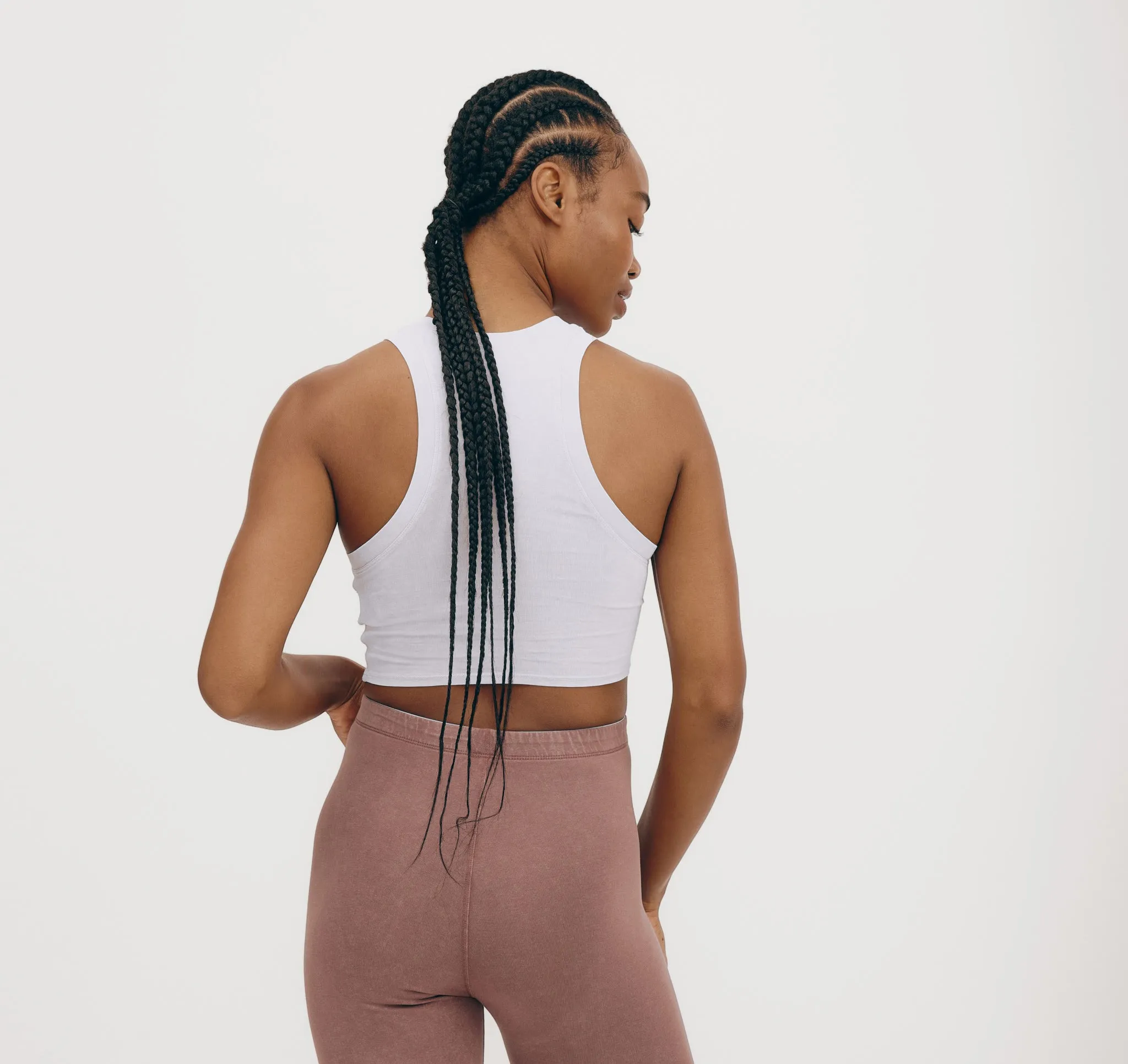 Core Crop Tank Top sold by Organic Basics product image thumbnail 4