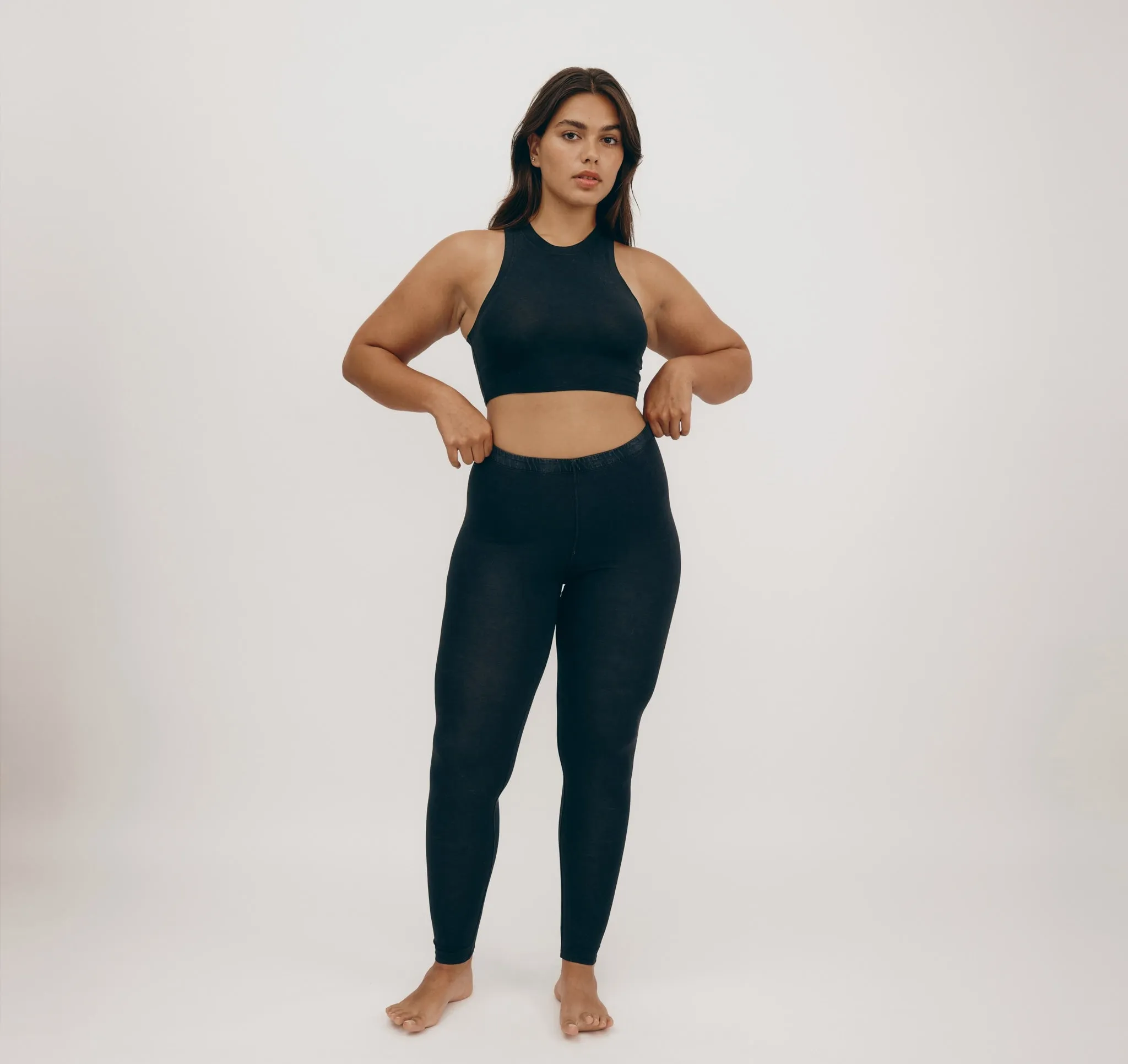 Core Crop Tank Top sold by Organic Basics product image thumbnail 3